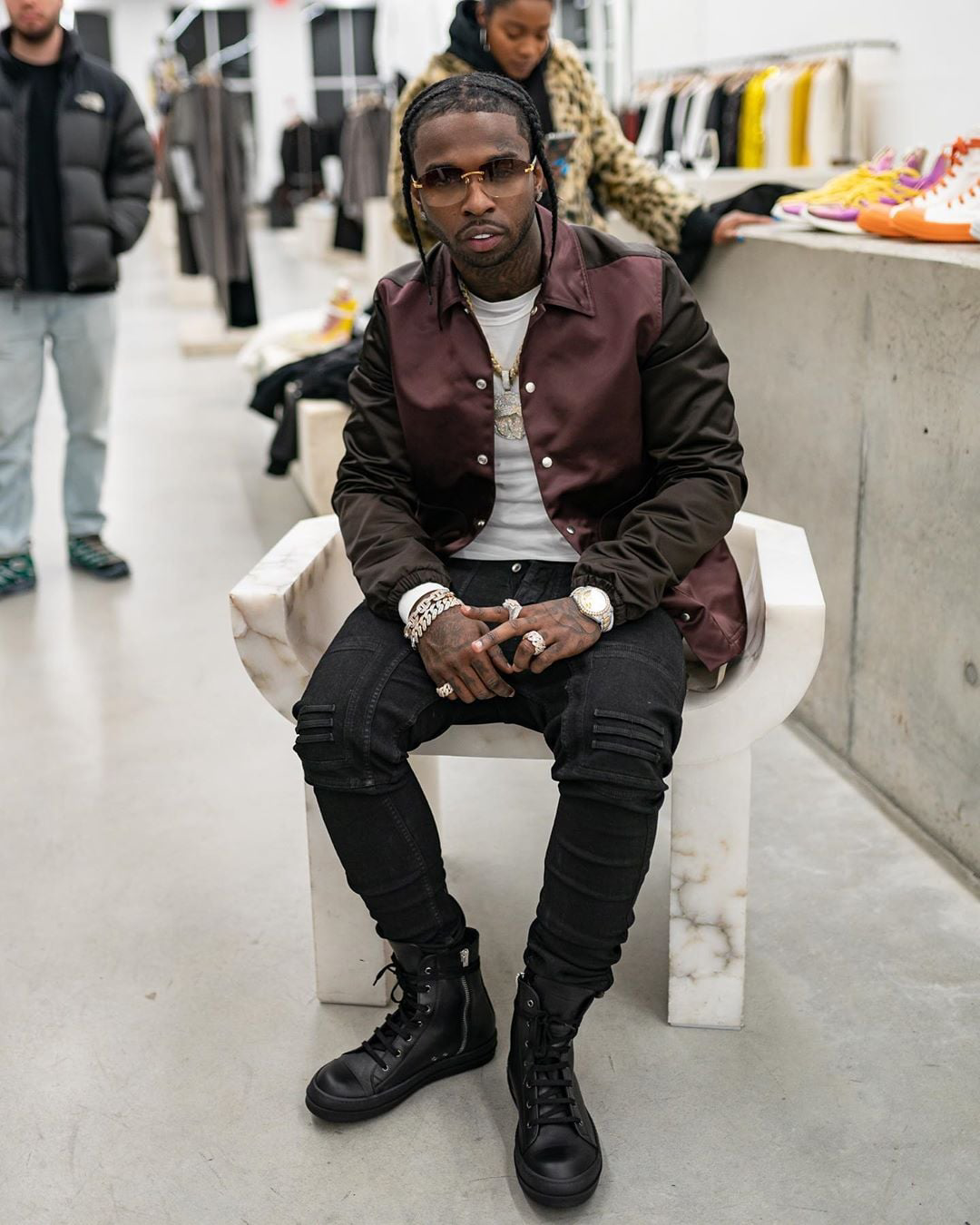 Rick Owens Tecuatl SS20 - Bauhaus Bomber - size L