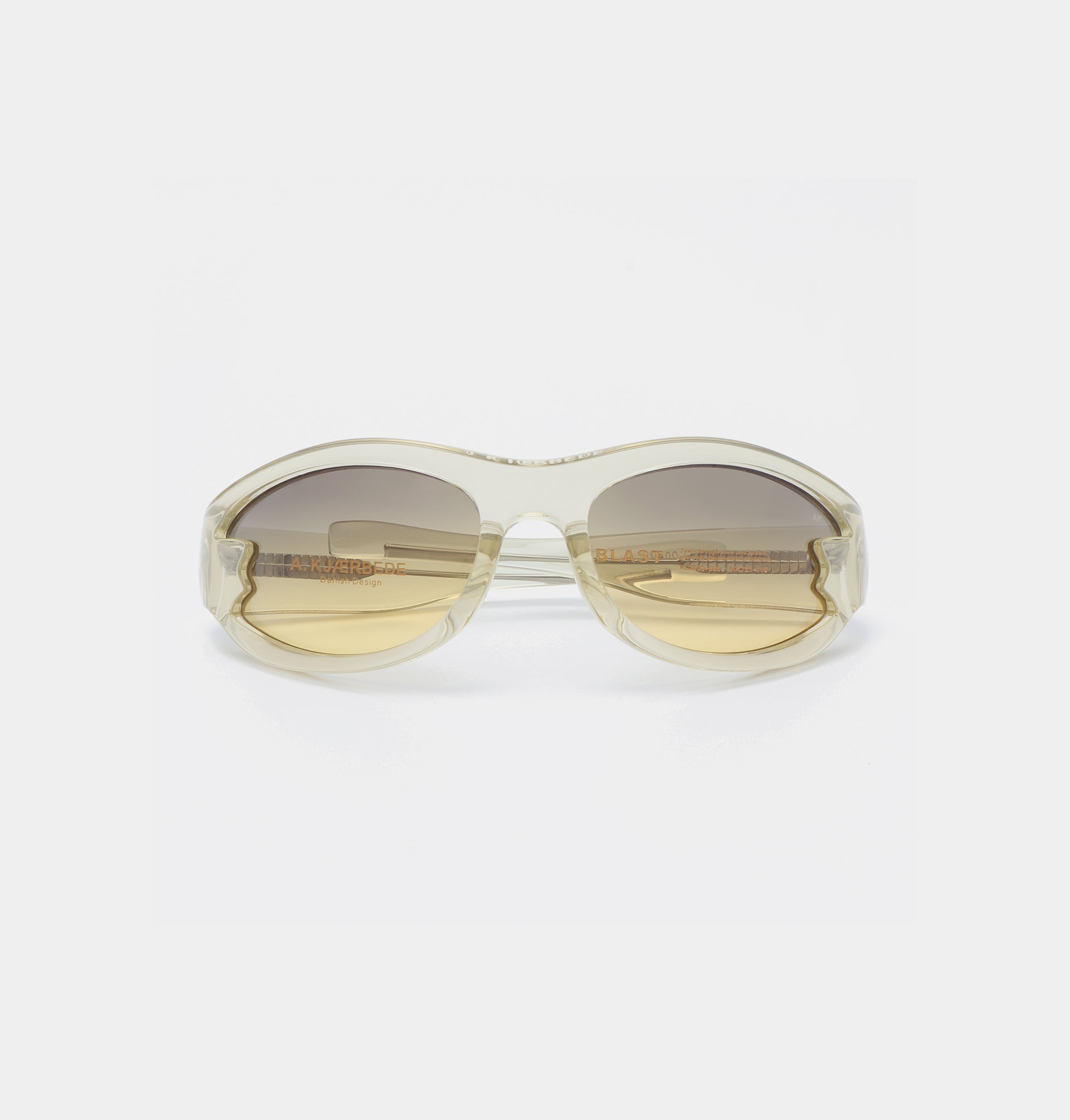 A.Kjærbede – Blast Sunglasses (Ecru Transparent)
