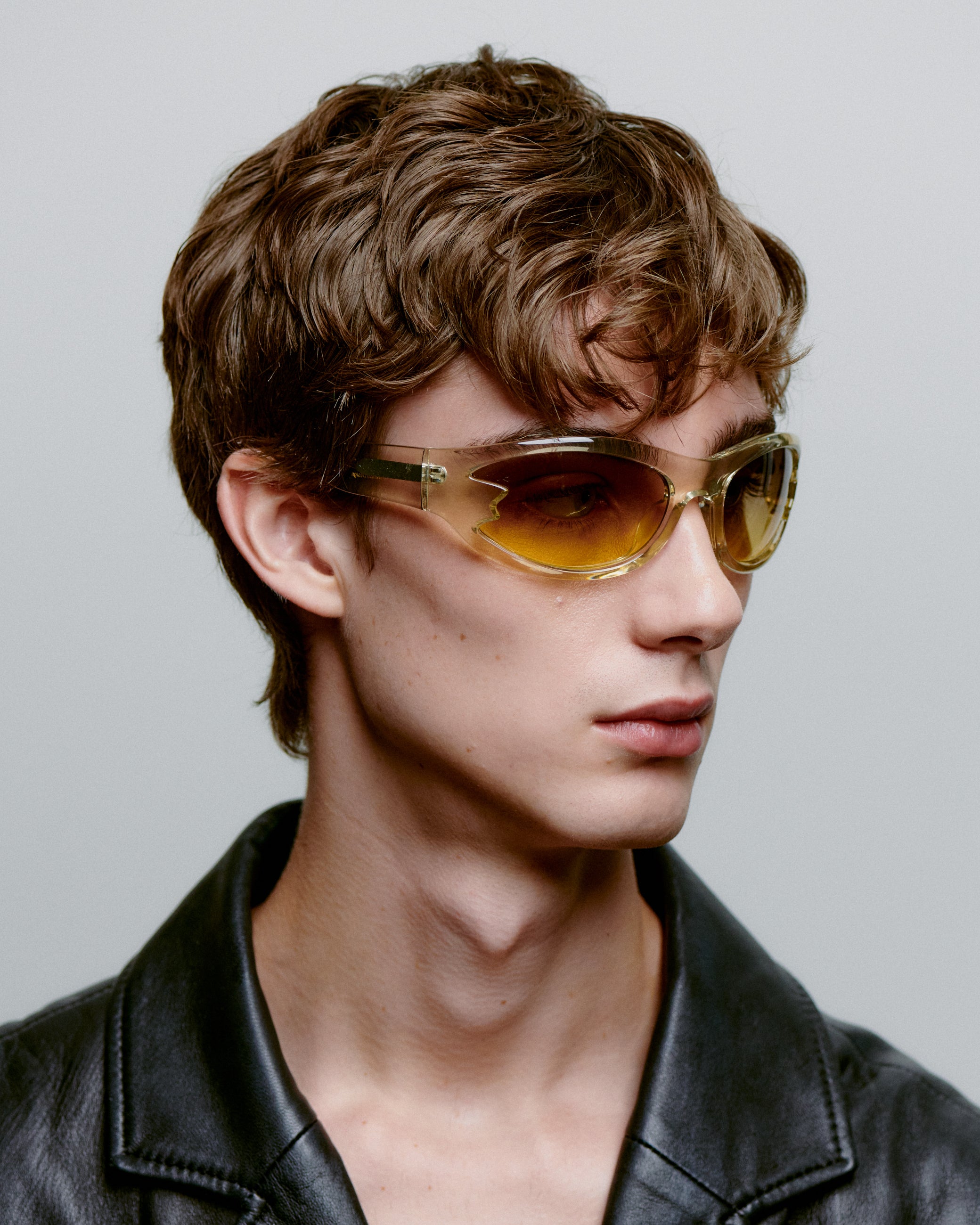 A.Kjærbede – Blast Sunglasses (Ecru Transparent)