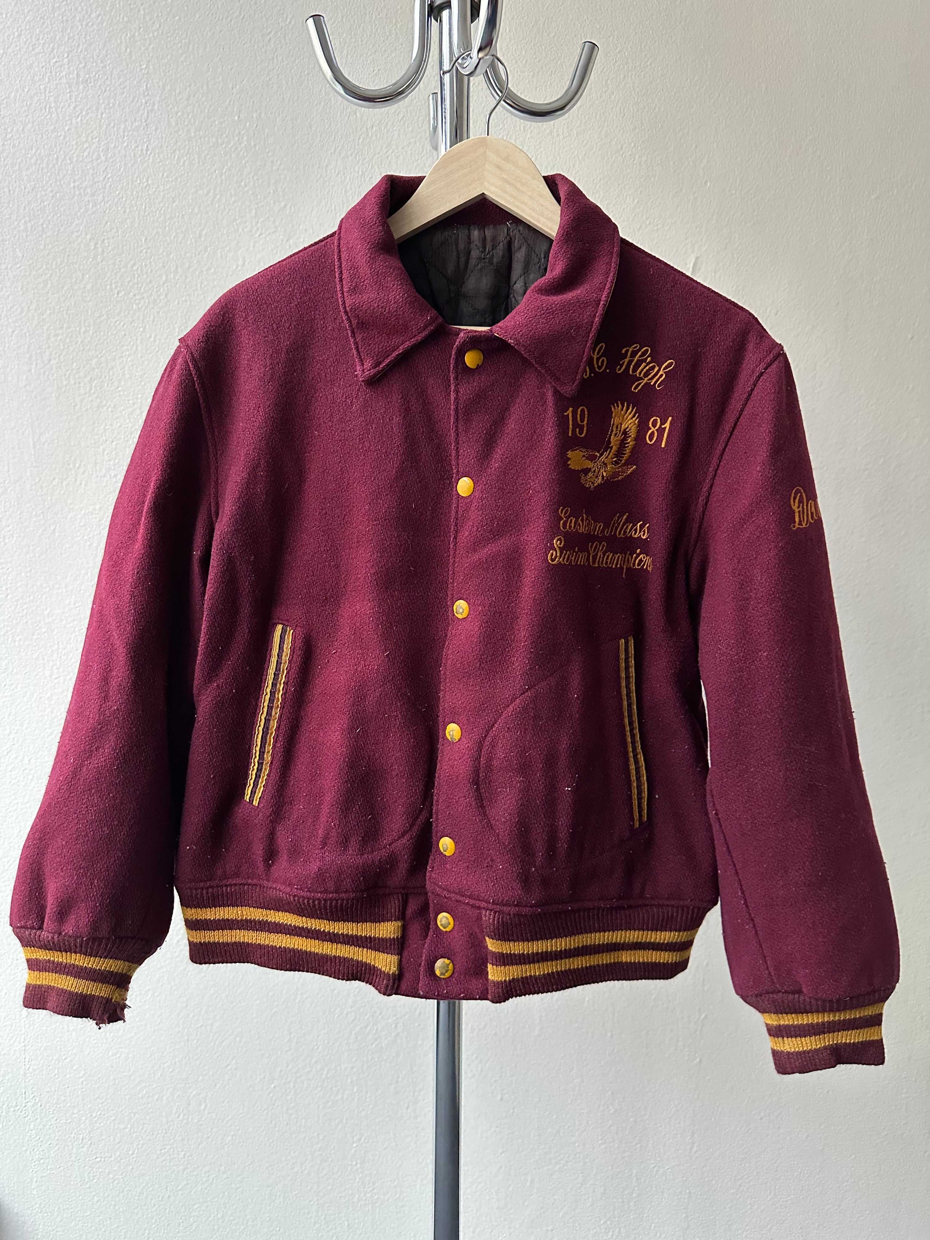 Vintage 1980s Varsity Jacket - size M/L