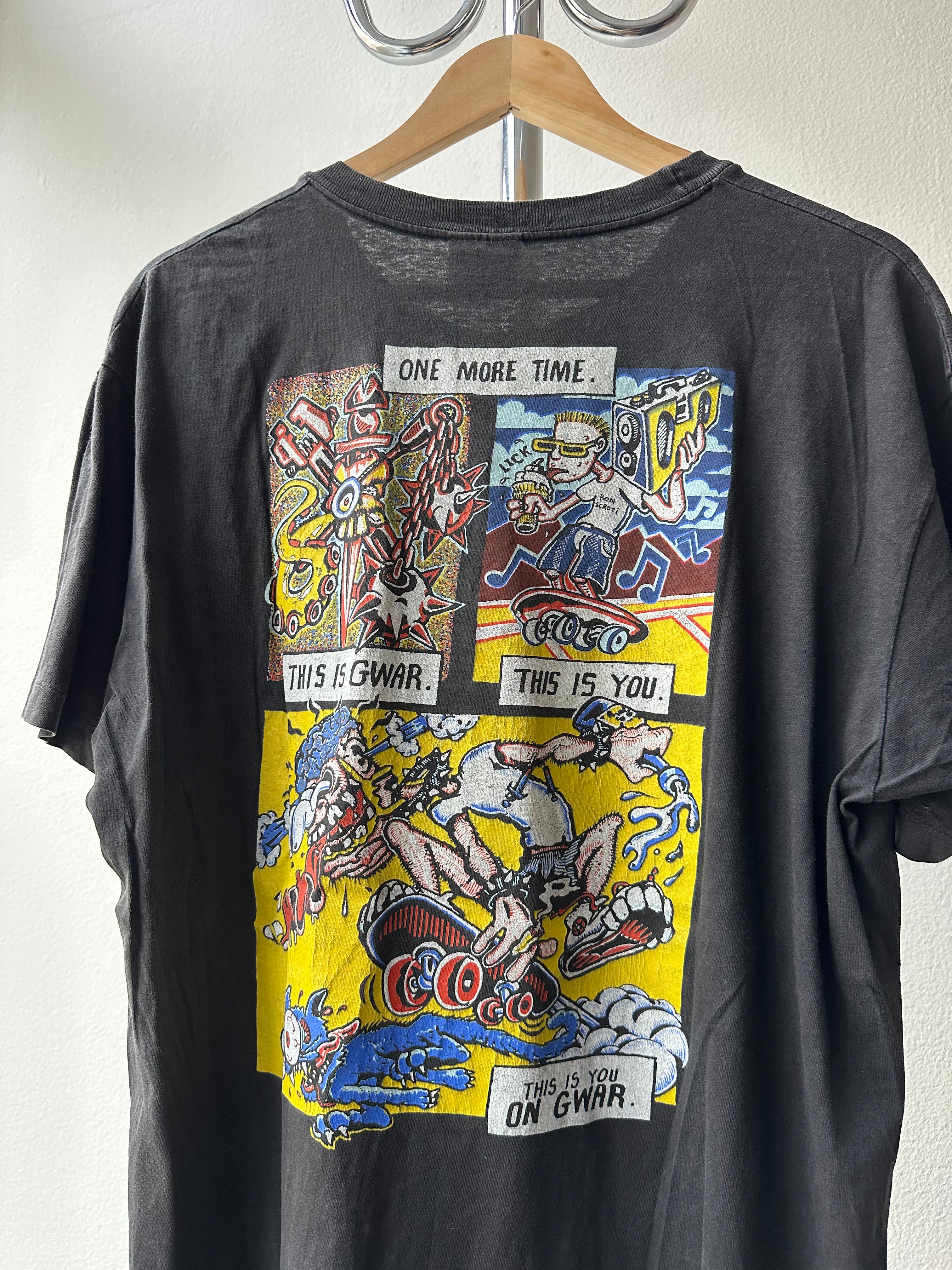 Vintage Gwar 1990 T-shirt - size XL