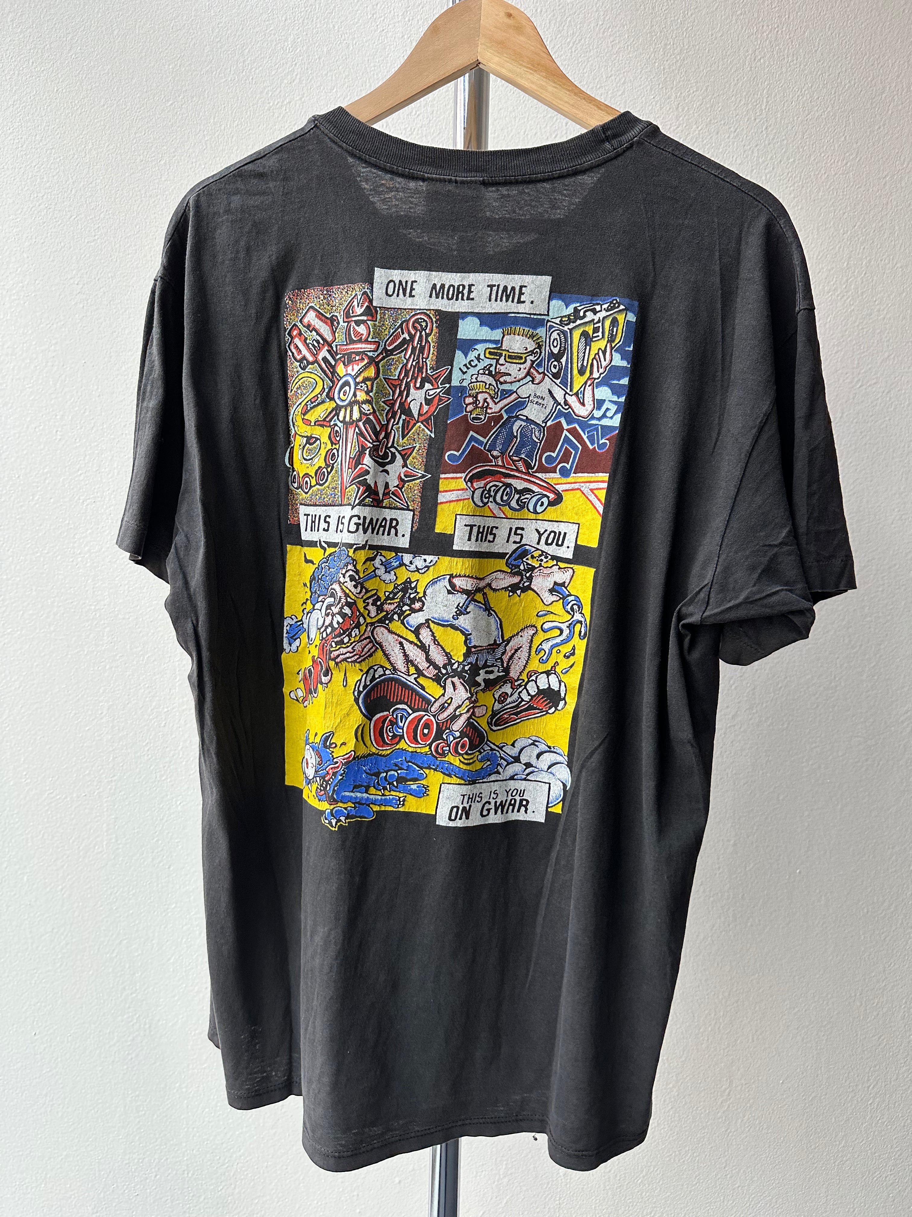 Vintage Gwar 1990 T-shirt - size XL