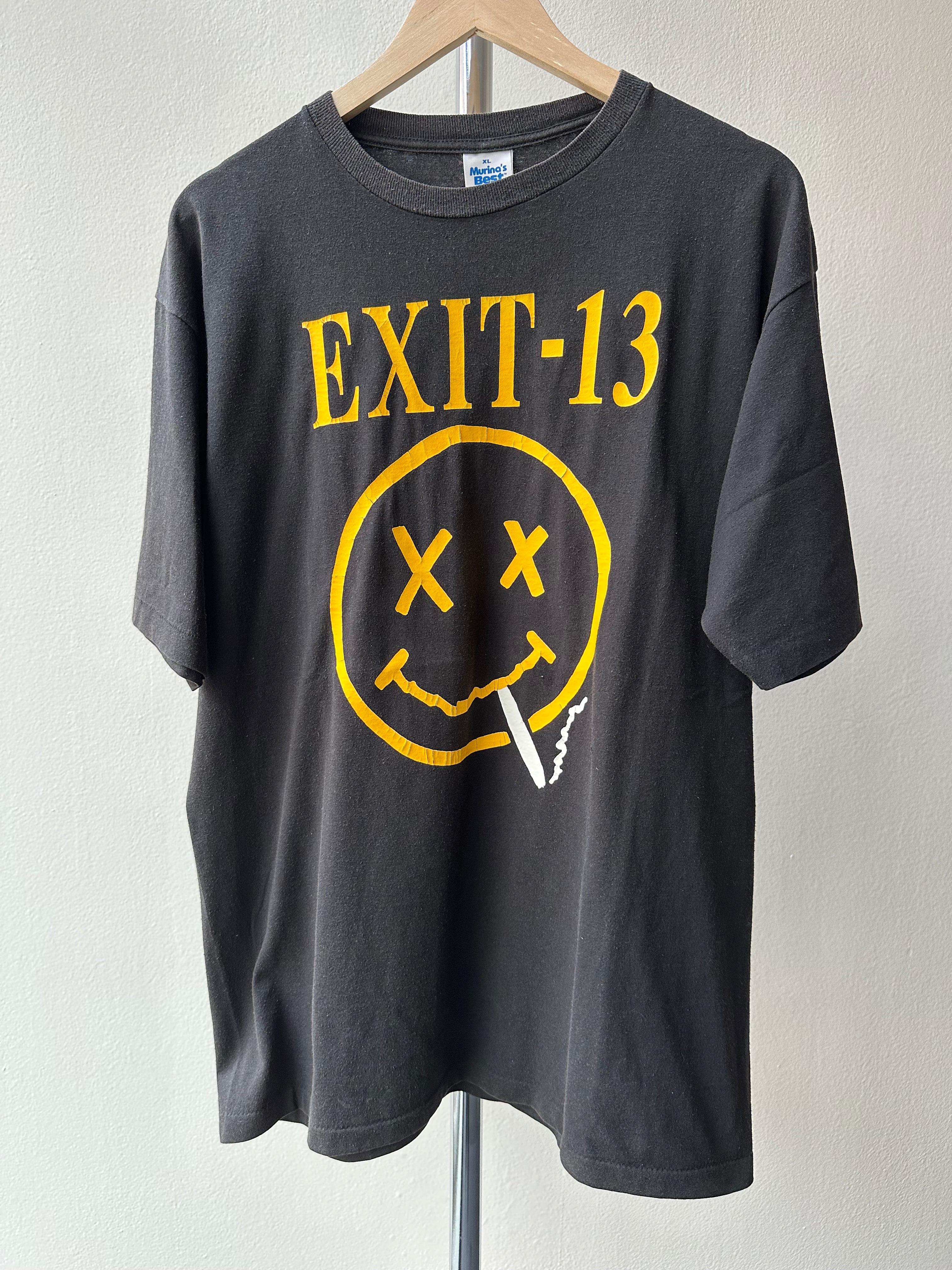 Vintage Exit-13 “Nirvana Hatin” 90s T-shirt - size XL