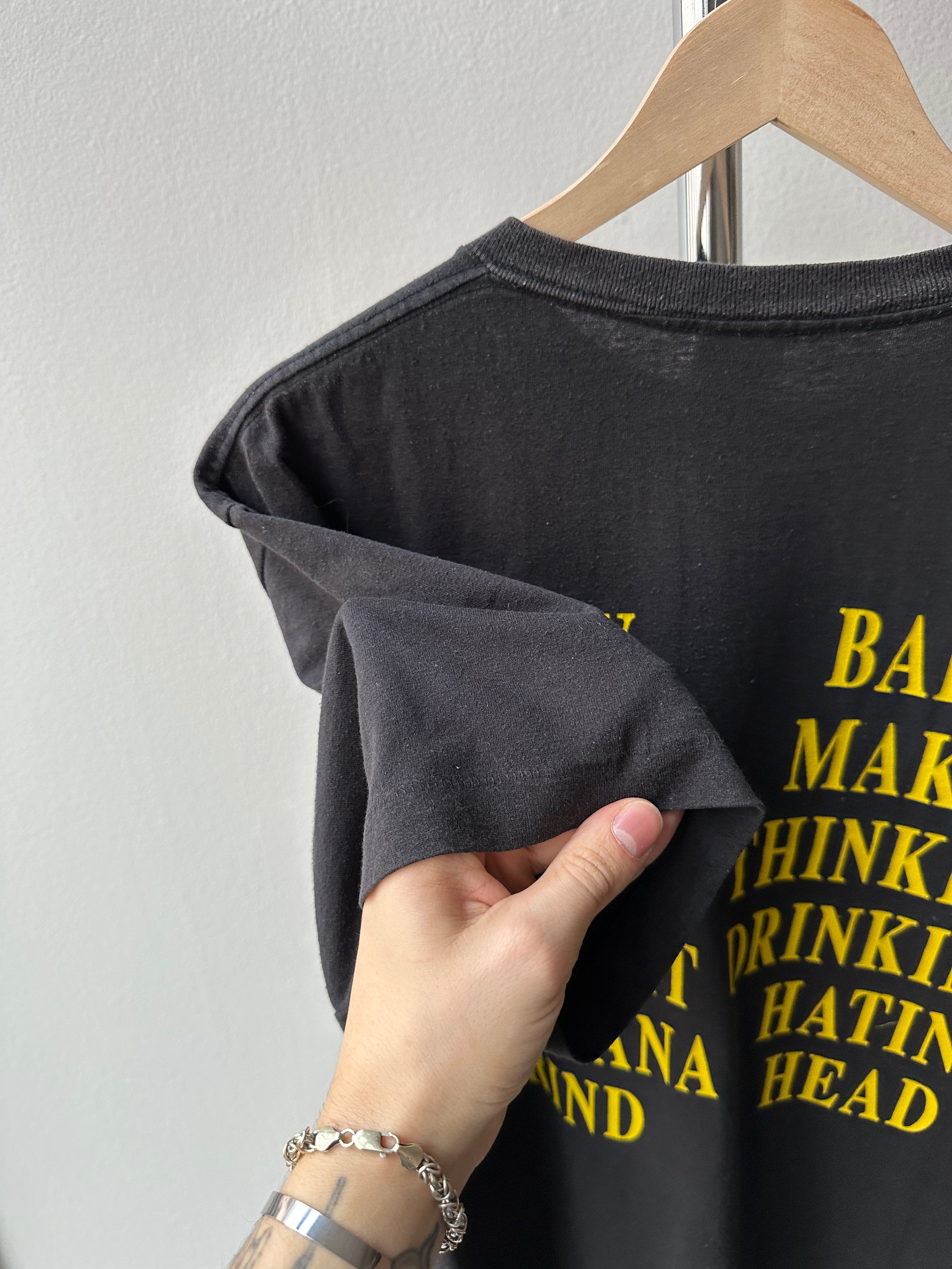 Vintage Exit-13 “Nirvana Hatin” 90s T-shirt - size XL