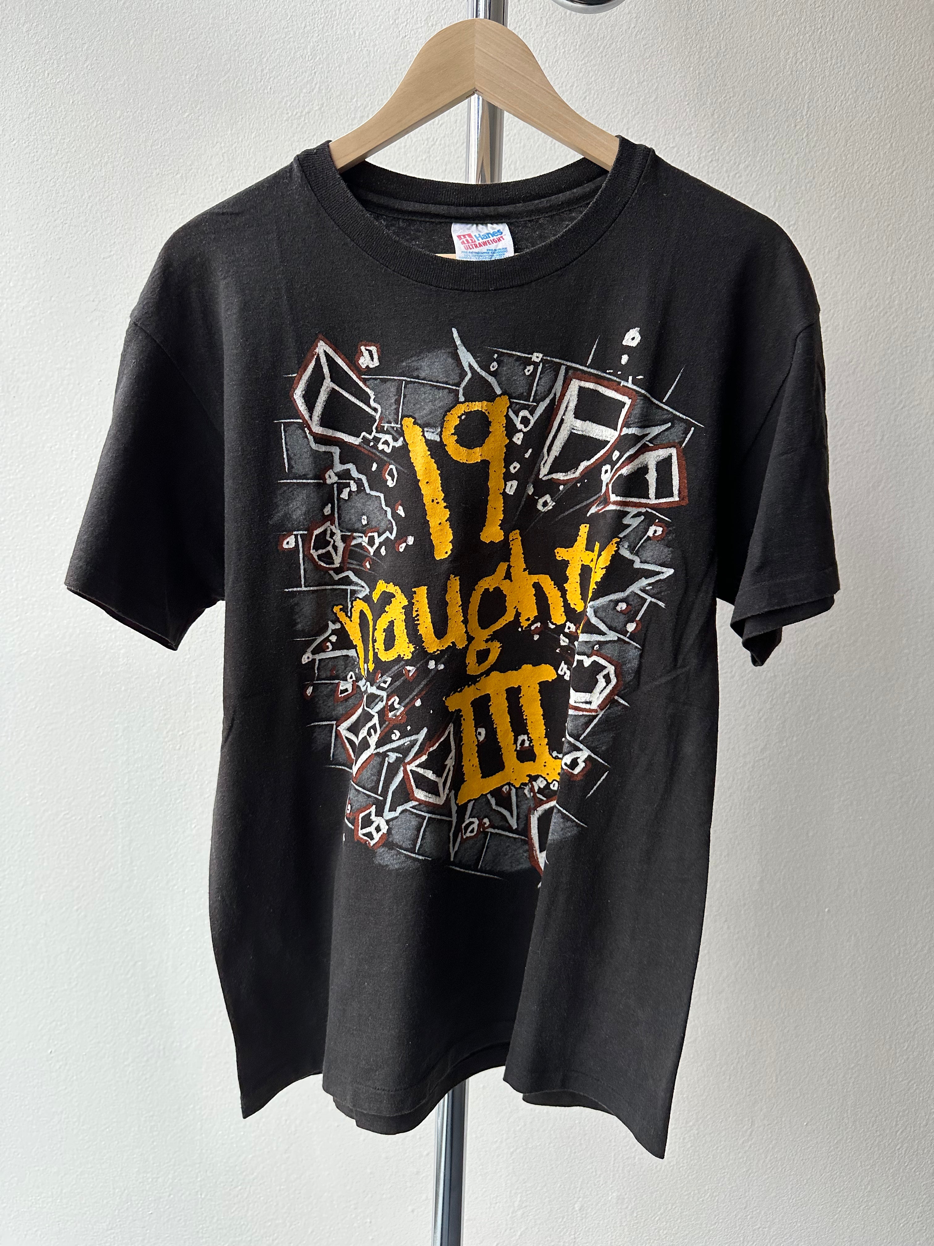 Vintage Naughty By Nature “19NaughtyIII” 1993 T-shirt - size L