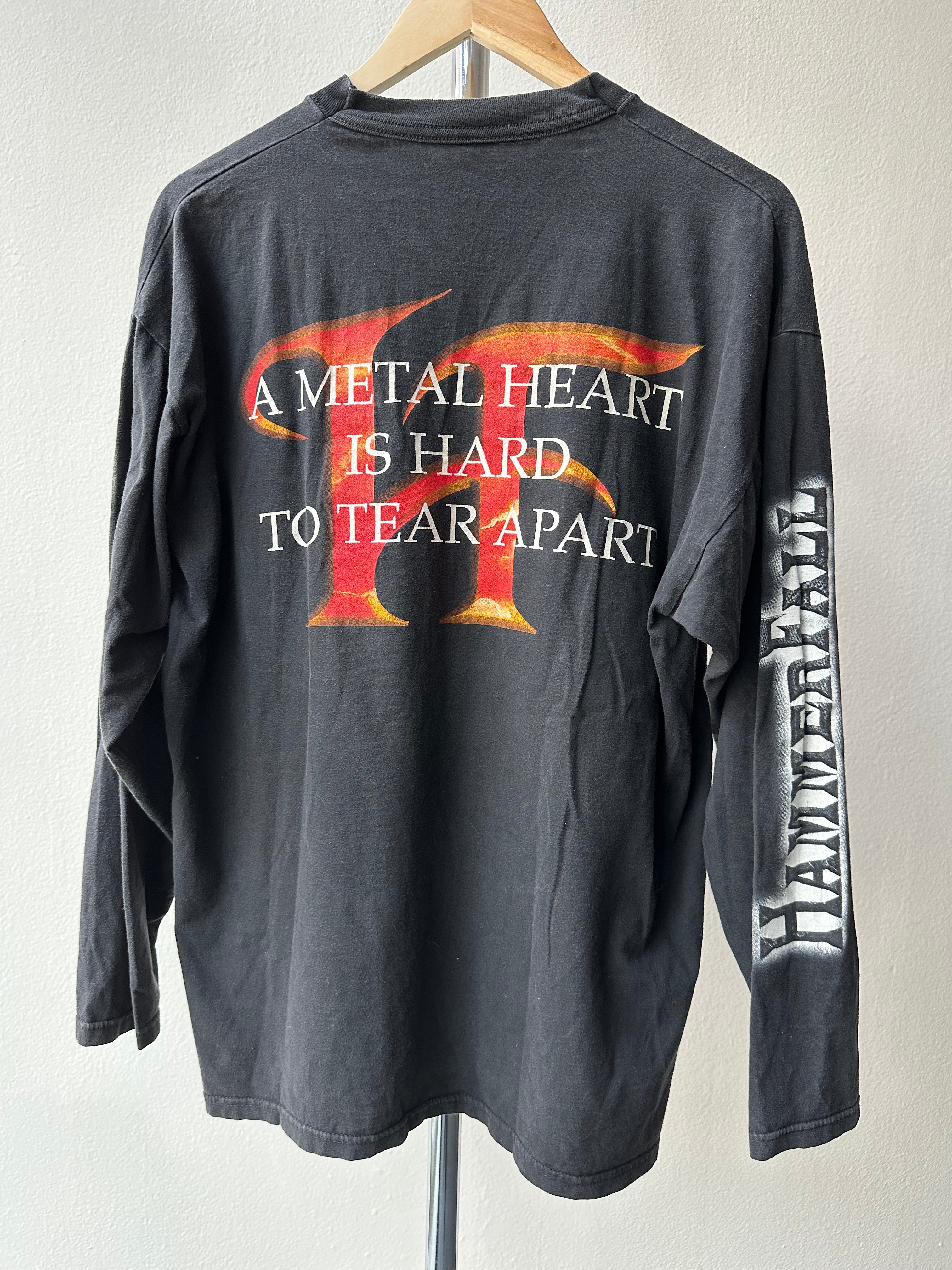 Vintage HammerFall “Glory to the Brave” 1997 T-shirt - size XL