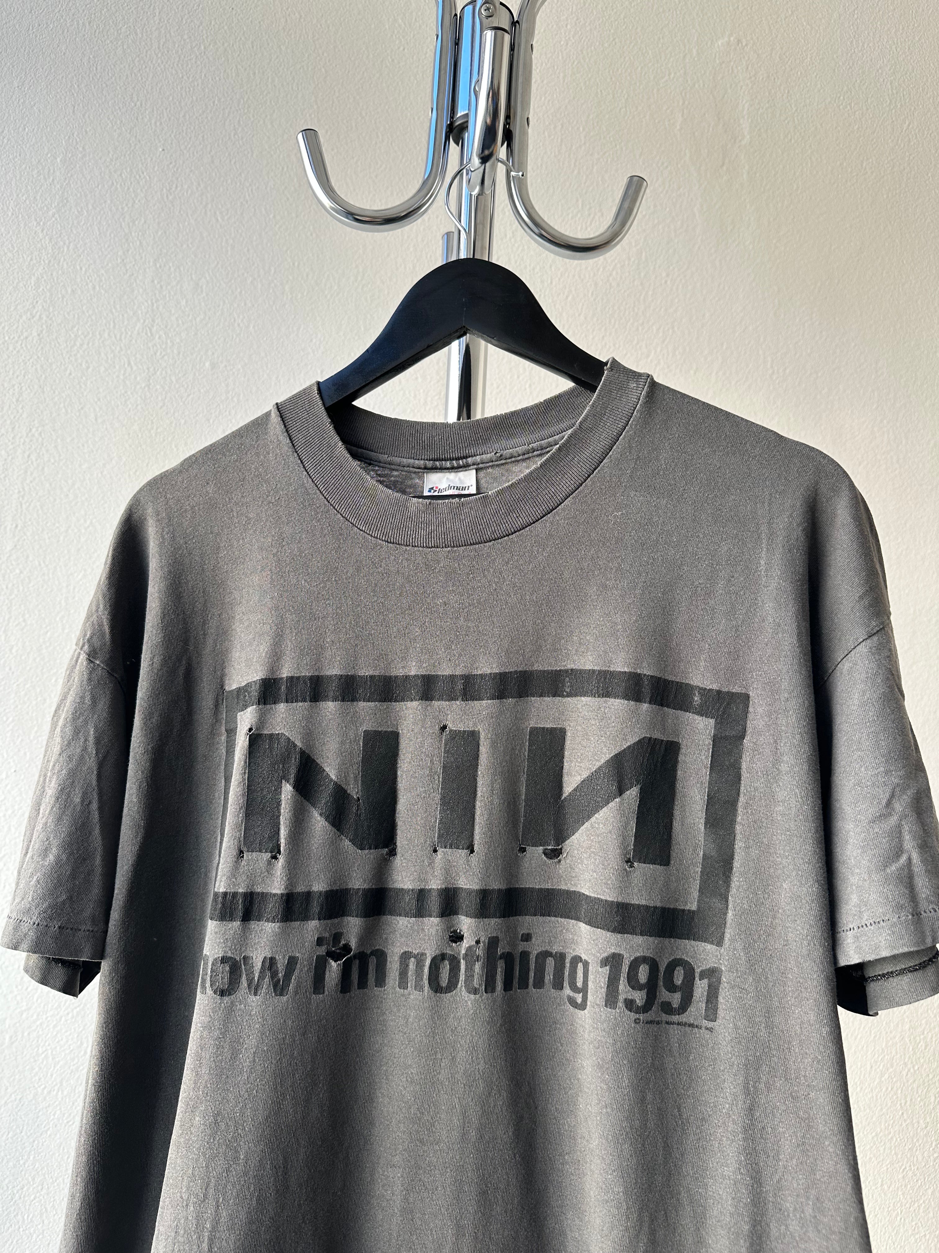 Vintage Nine Inch Nails “Now I’m Nothing” 1991 T-shirt - size XL