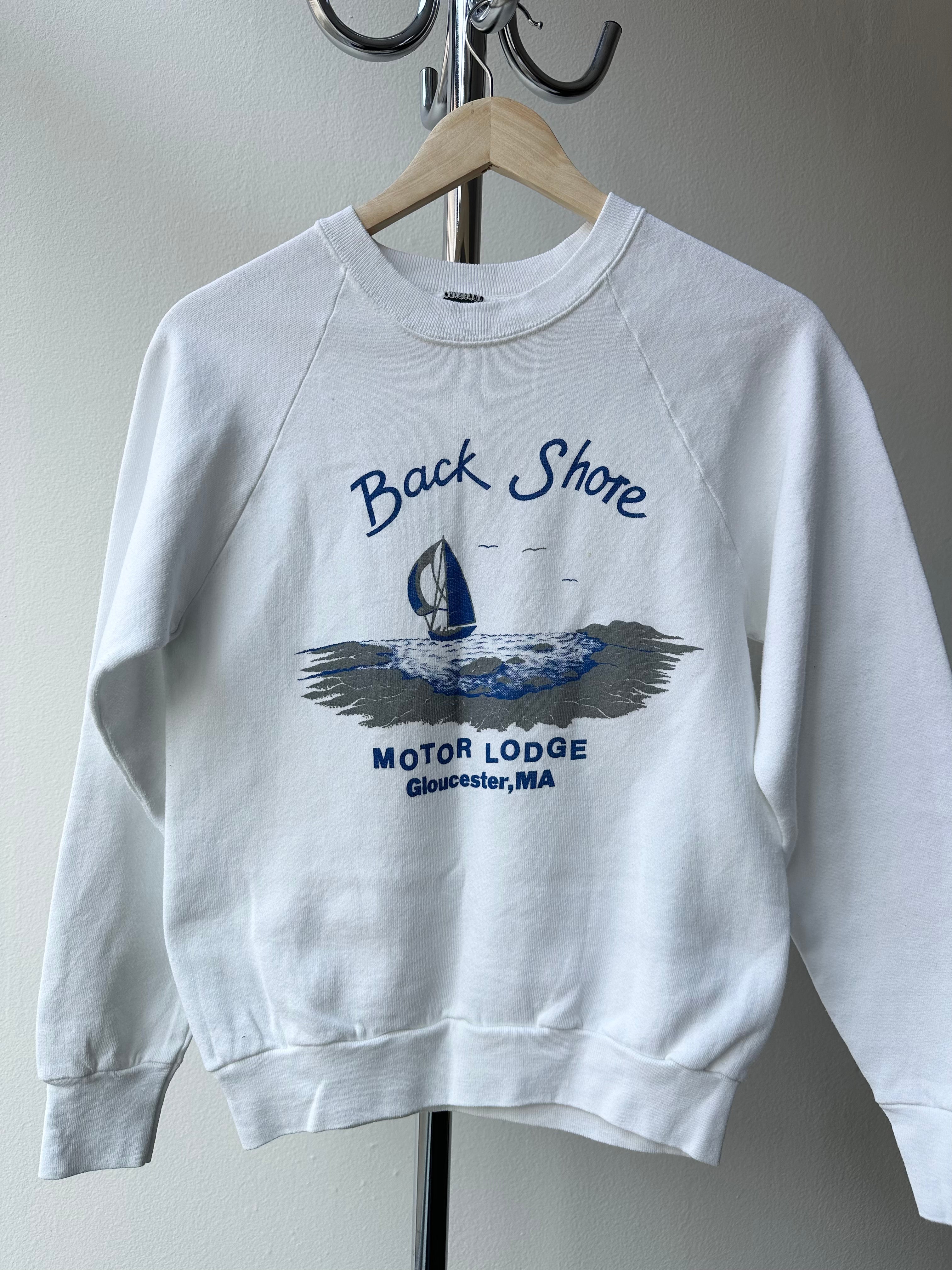 Vintage 1980s “Back Shore” Sailing Crewneck - size M