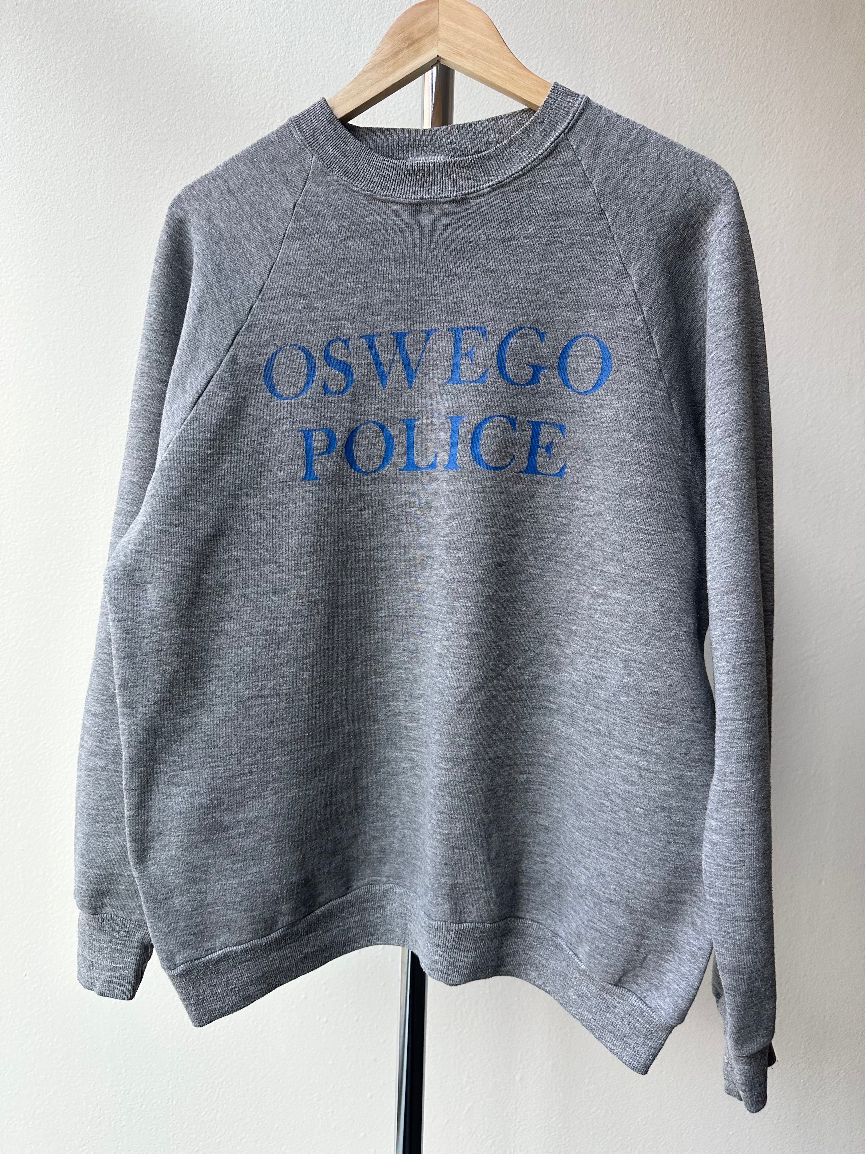 Vintage 1990s “Oswego Police” Crewneck - size XL