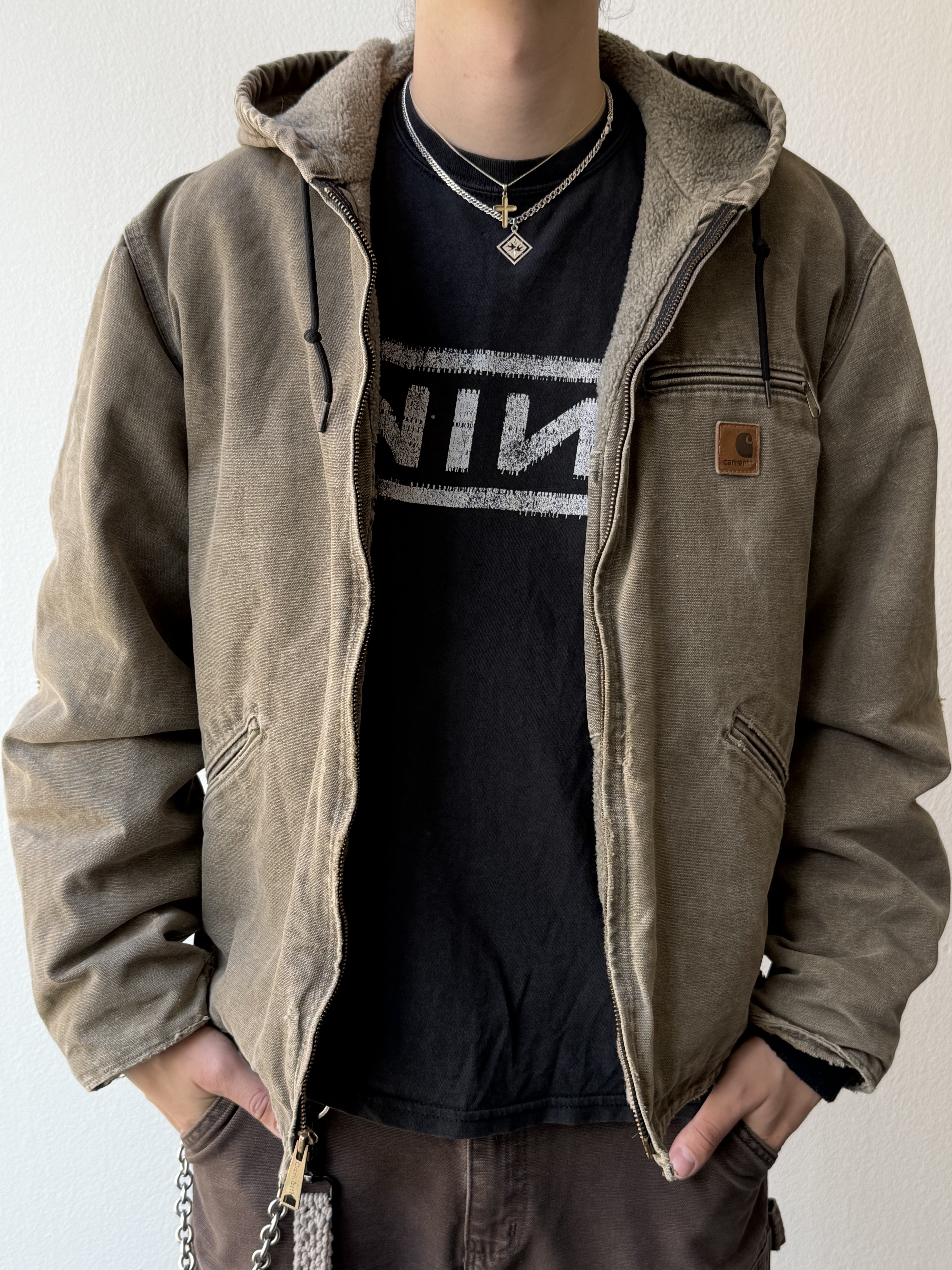 Vintage Carhartt Sierra Faded Jacket - size L