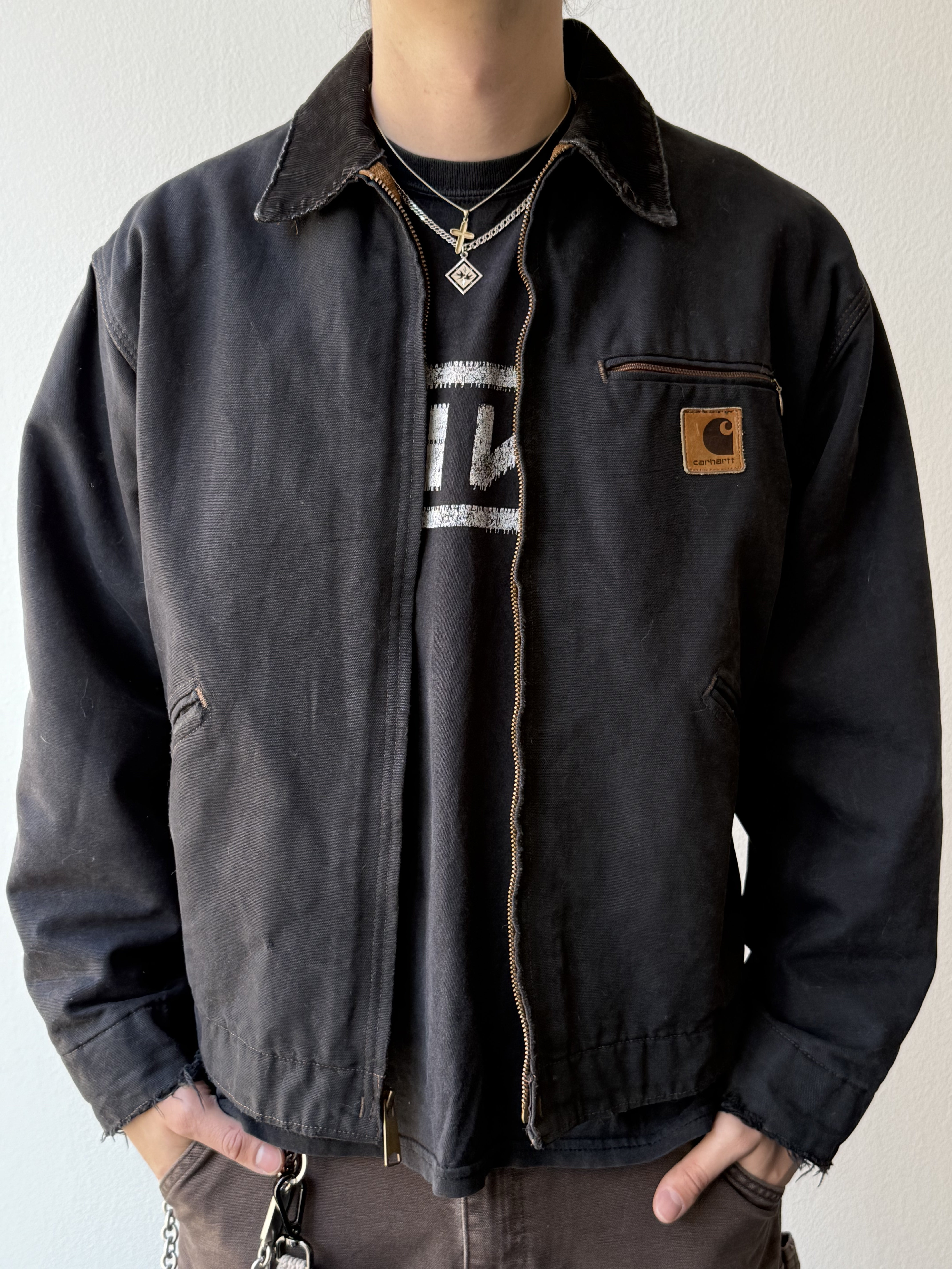 Vintage Carhartt 1990s Detroit Jacket - size L