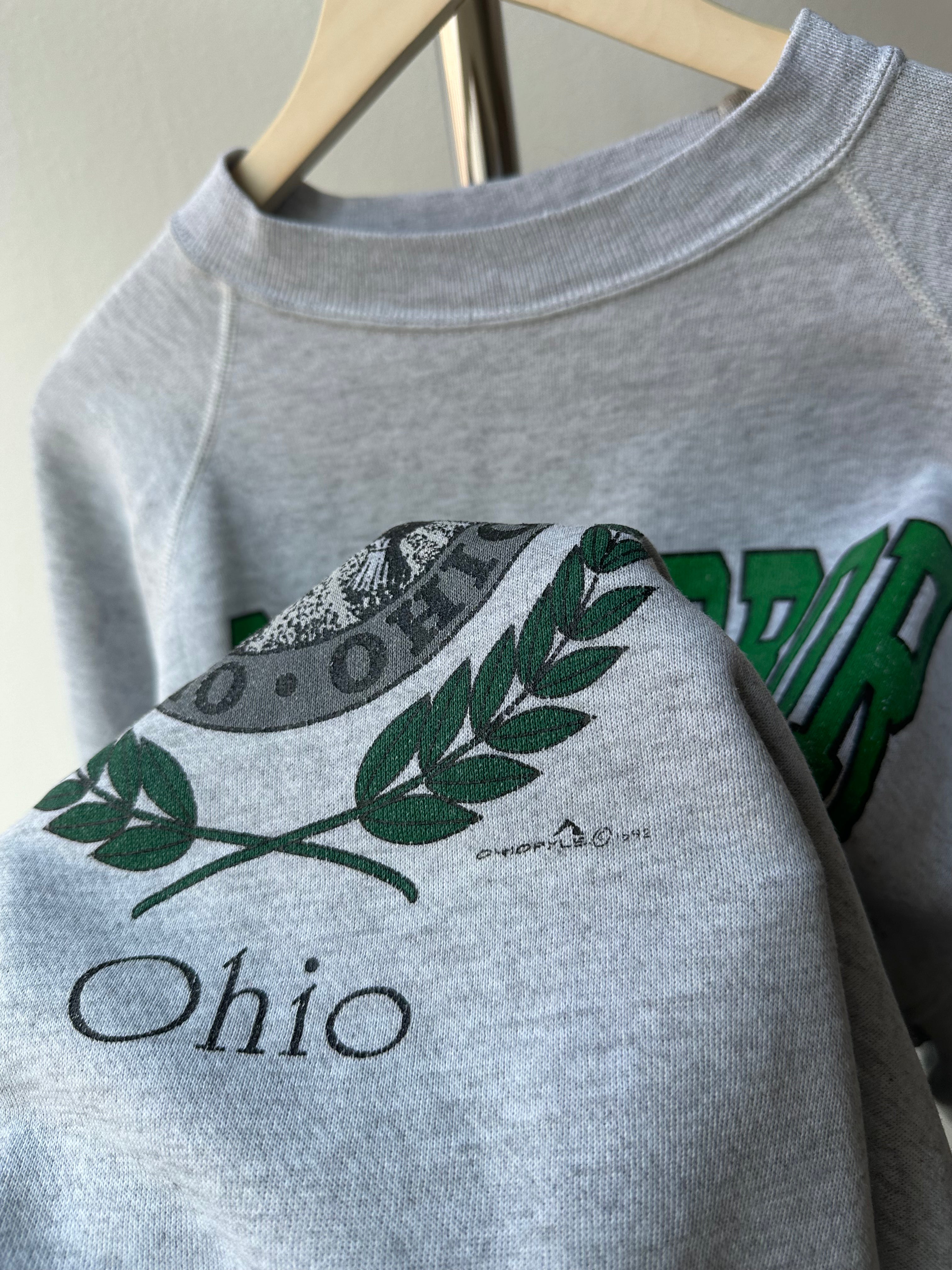 Vintage 1990s “Oak Harbor - Ohio” Distressed Crewneck - size XXL