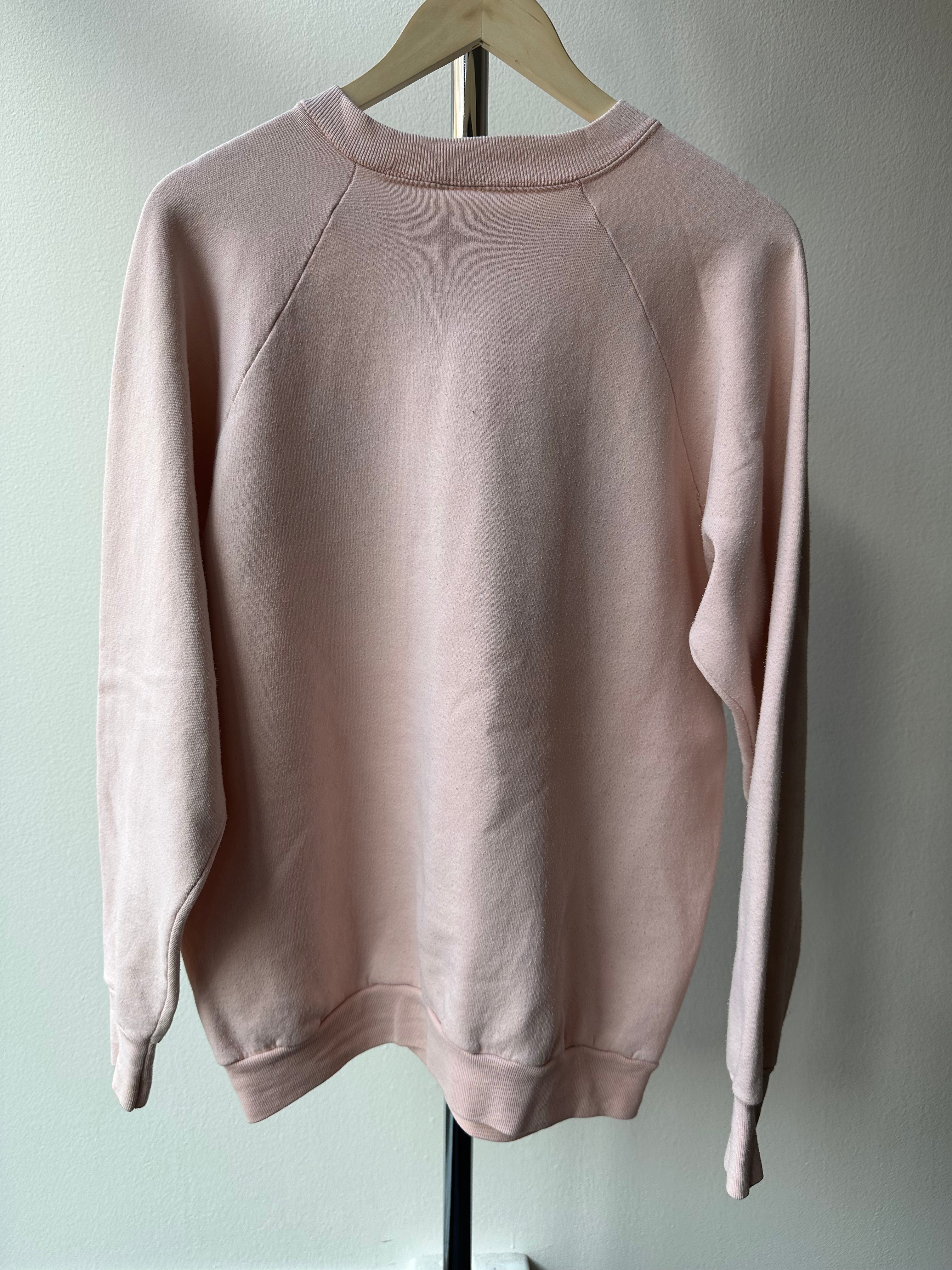 Vintage 1990s “Washington D.C.” Baby Pink Crewneck - size XL