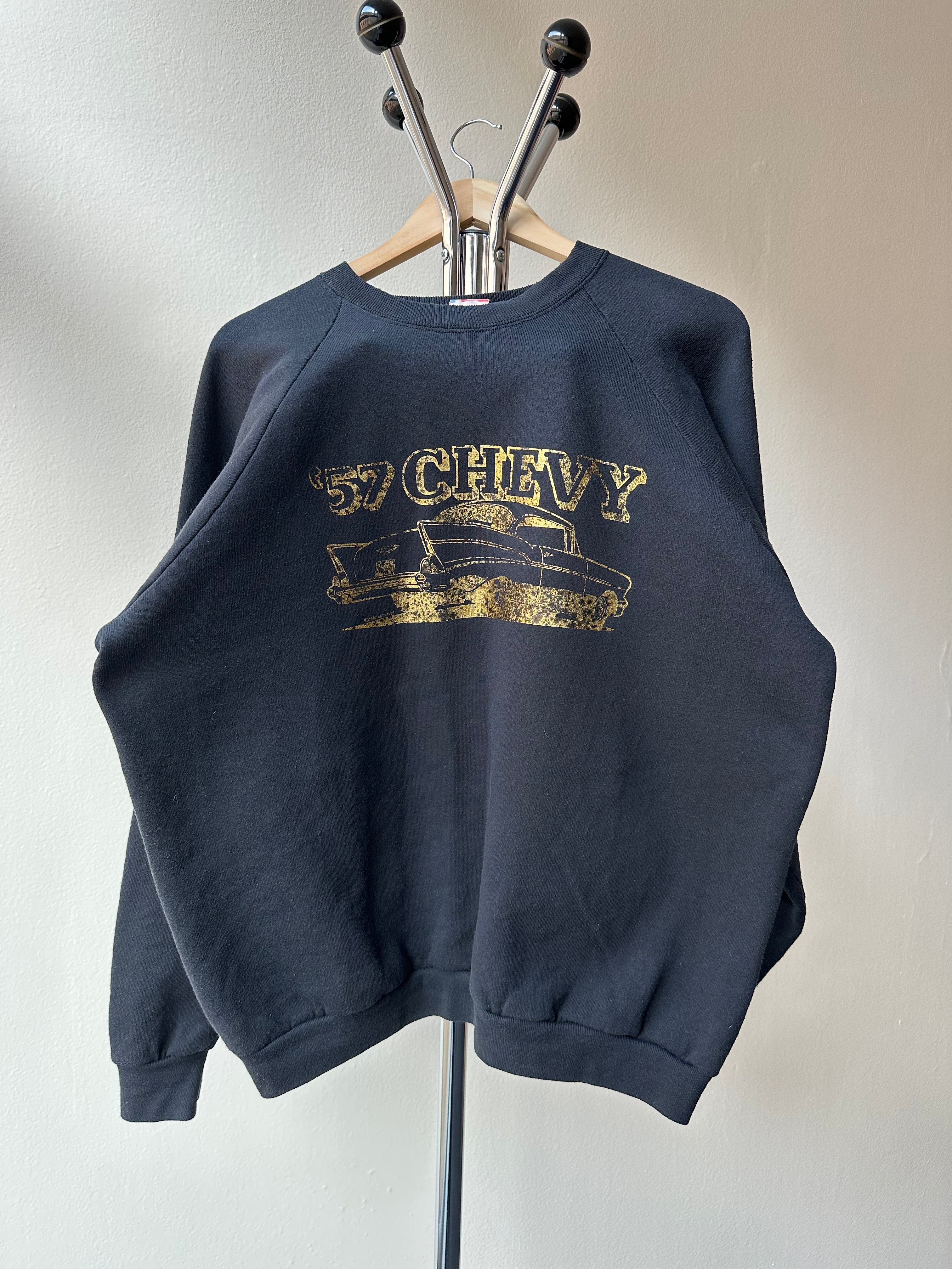 Vintage 1980s “1957 Chevrolet” Crewneck - size XXL