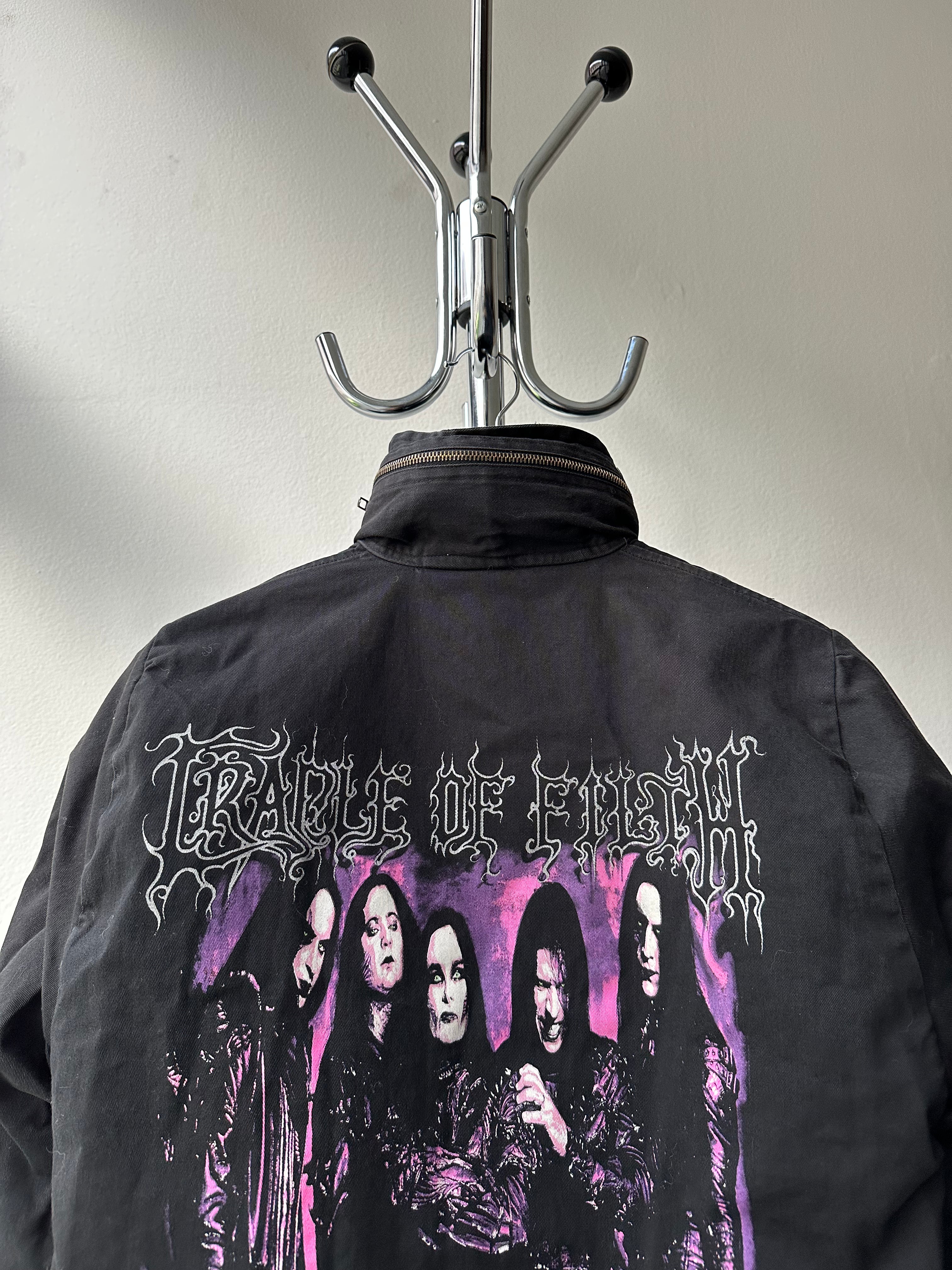 Vintage Cradle of Filth “Foul Metal Jacket” 2004 M65 Coat - size M
