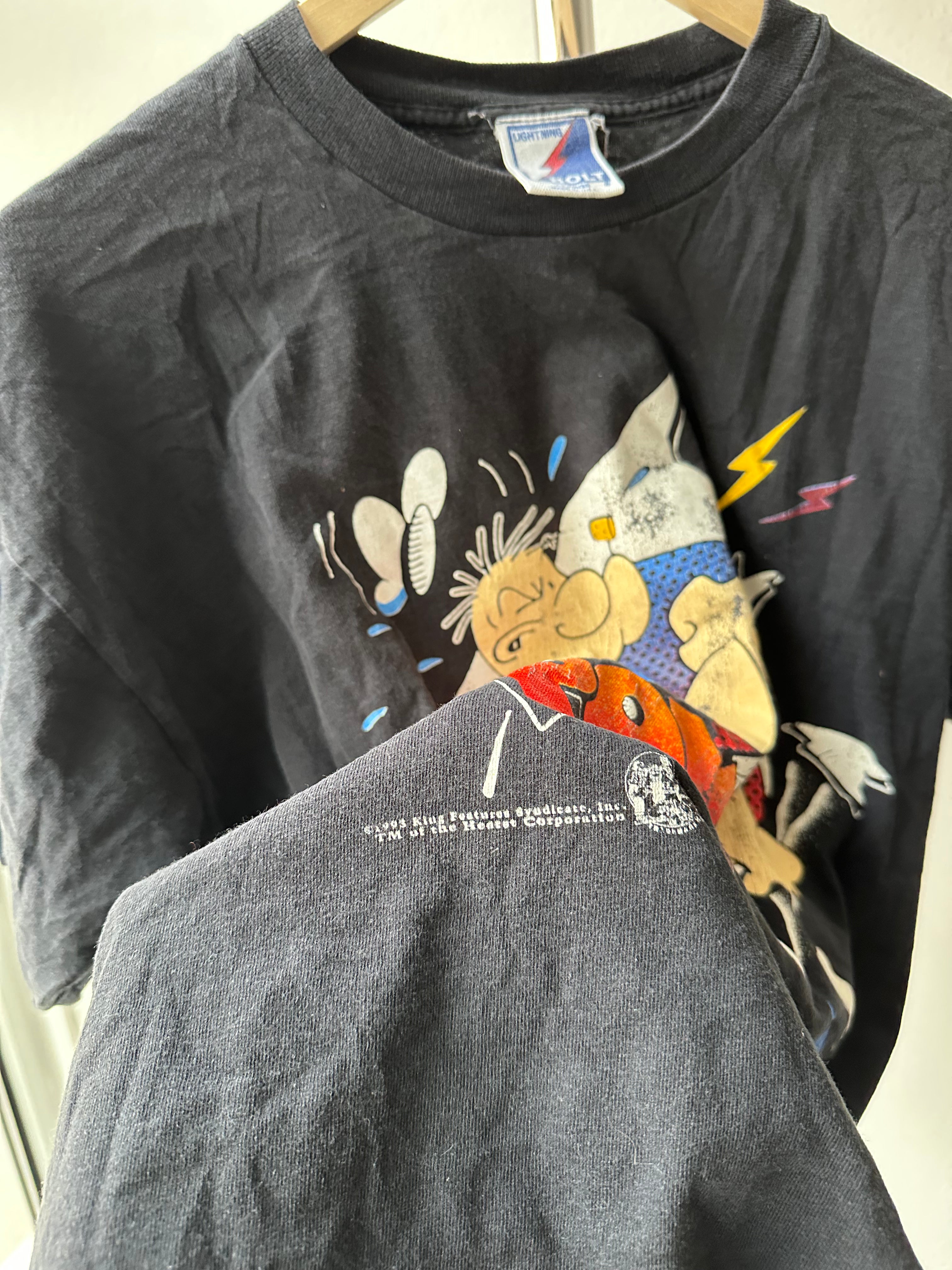 Vintage 1990s Popeye “The Sailor Man” T-shirt - size XL