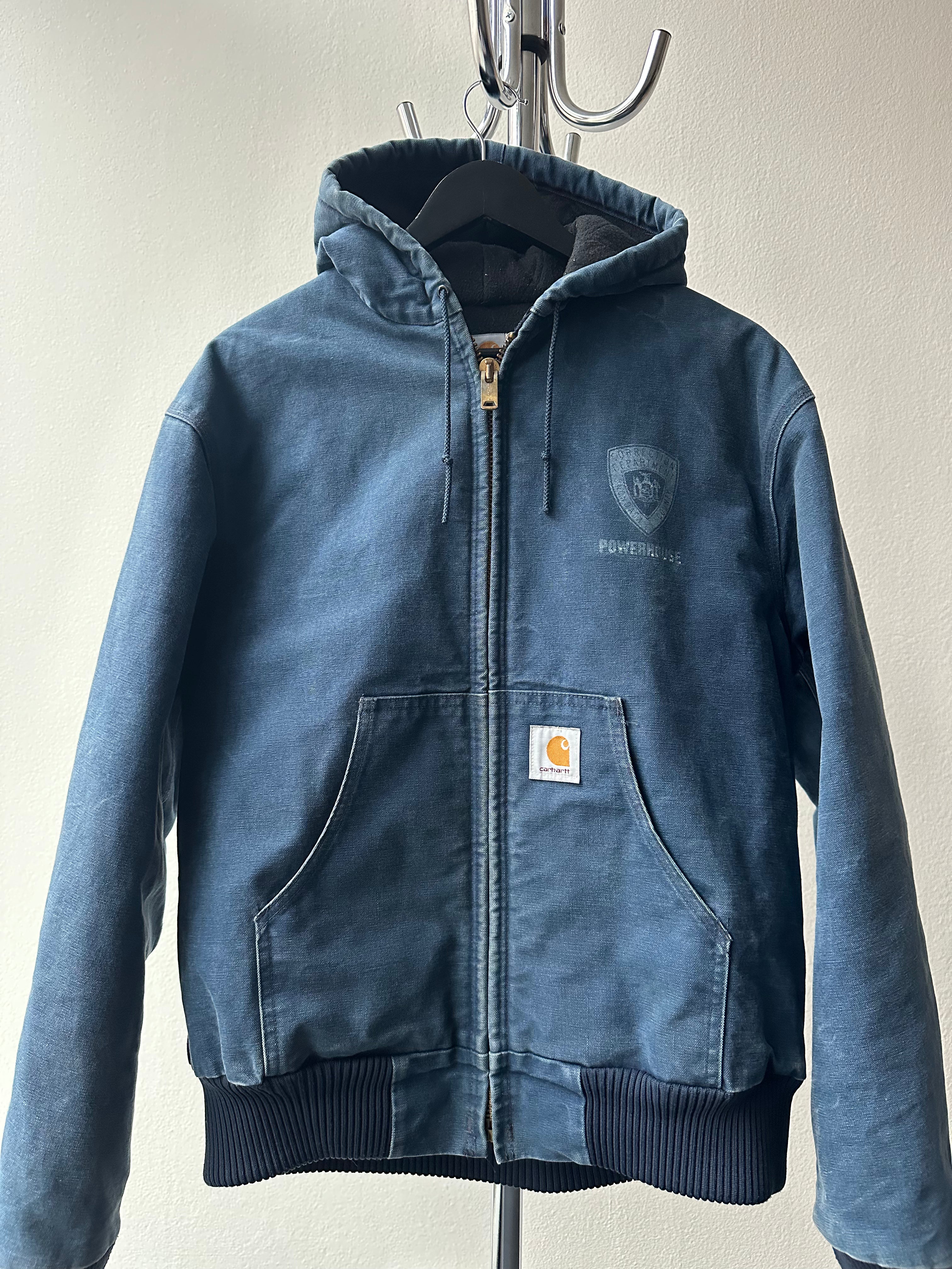 Vintage Carhartt 1990s Faded Blue Active Jacket - size M