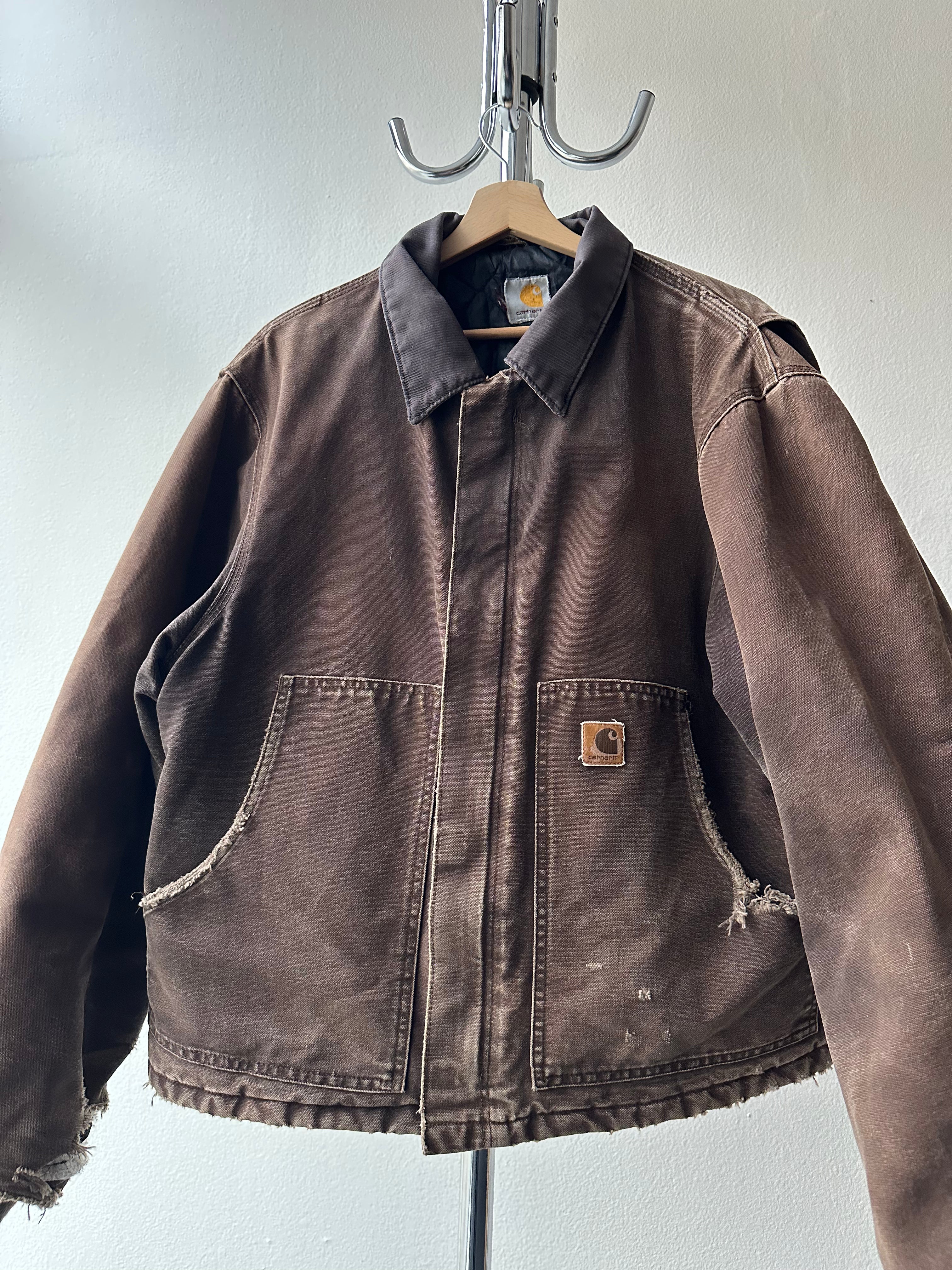 Vintage Carhartt 1990s Distressed Arctic Jacket - size L