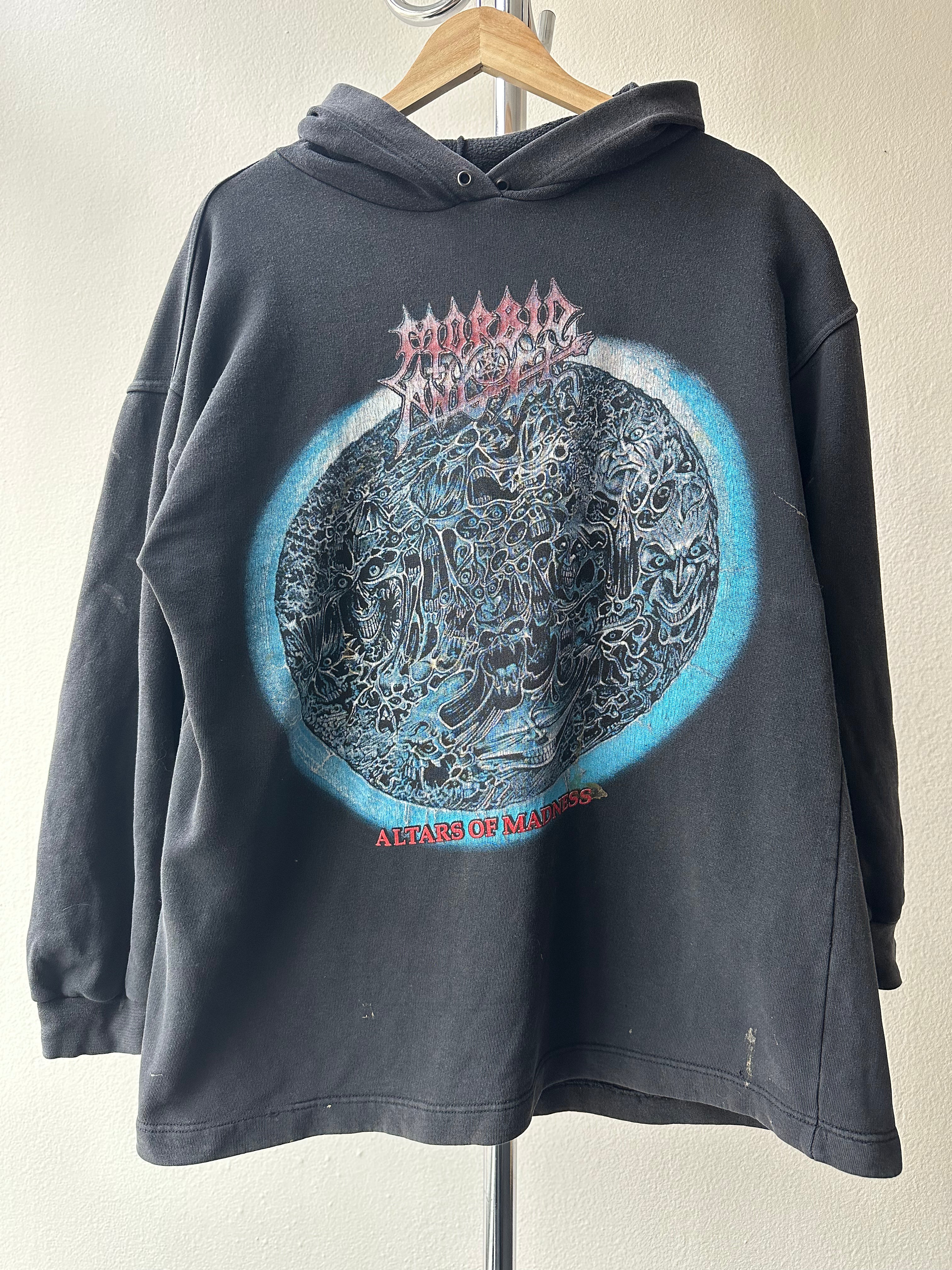 Vintage Morbid Angel “Altars of Madness” 1996 Hoodie - size XL