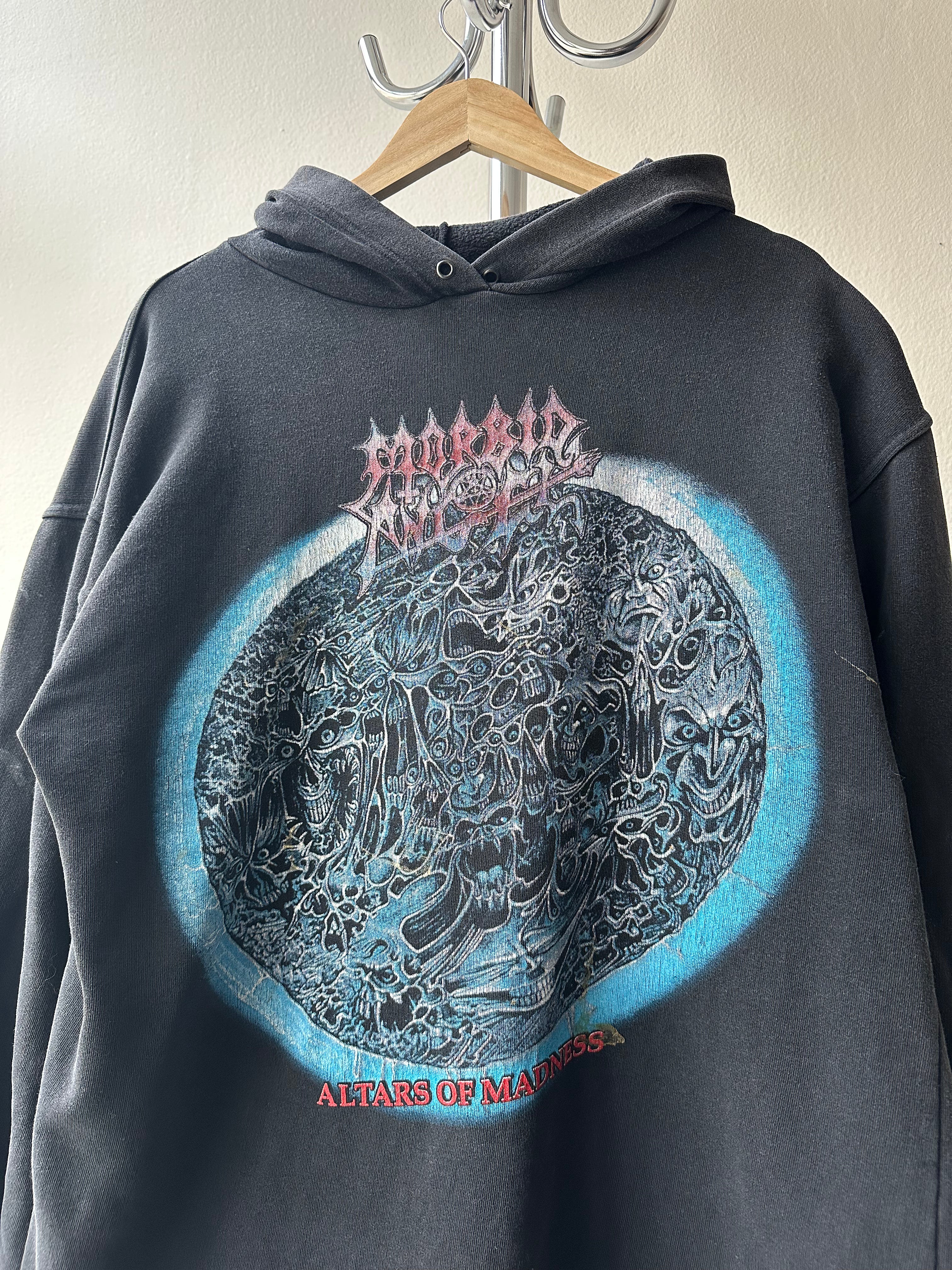 Vintage Morbid Angel “Altars of Madness” 1996 Hoodie - size XL