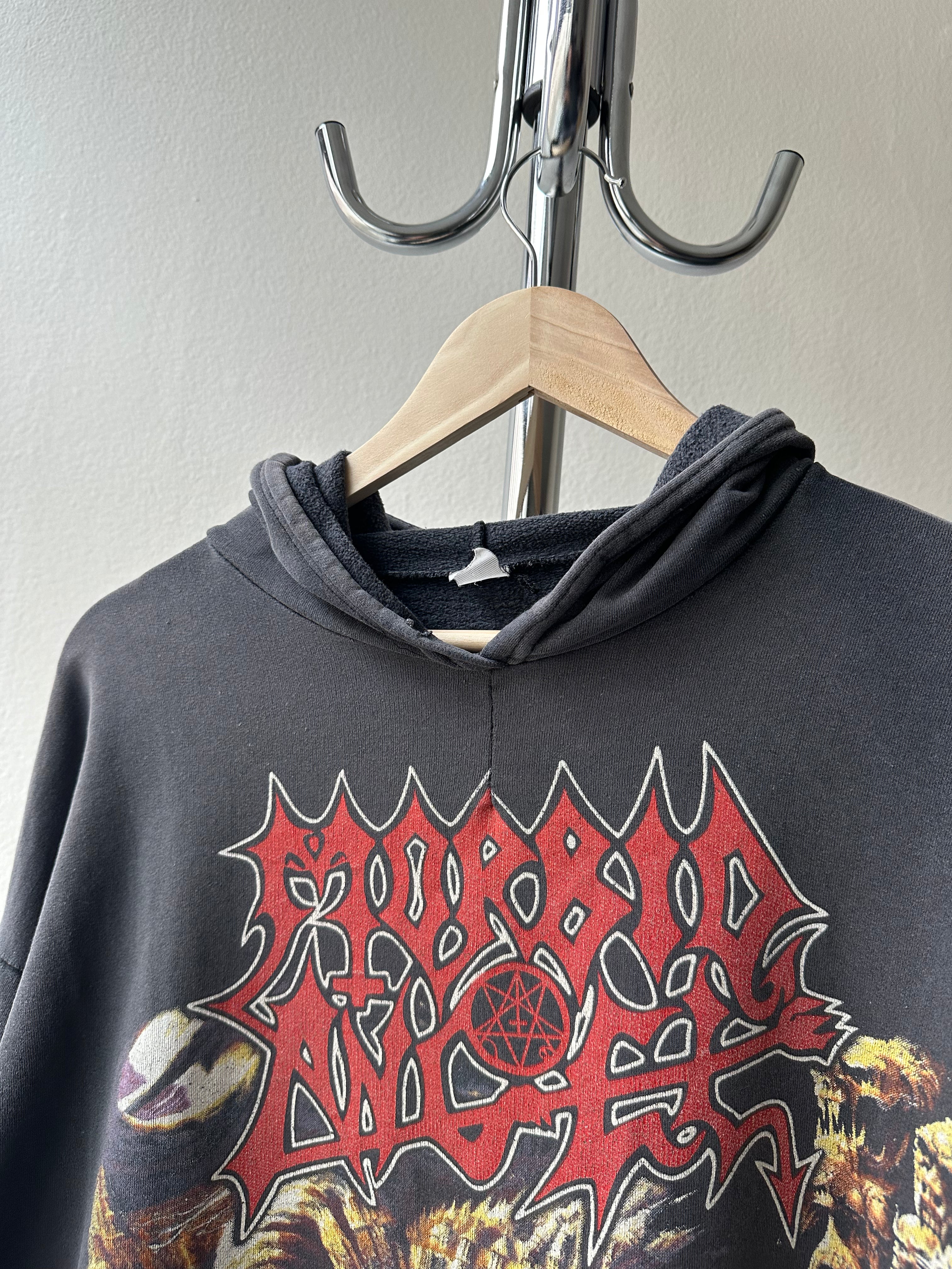 Vintage Morbid Angel “Gateway to Annihilation” 90s Hoodie - size XL