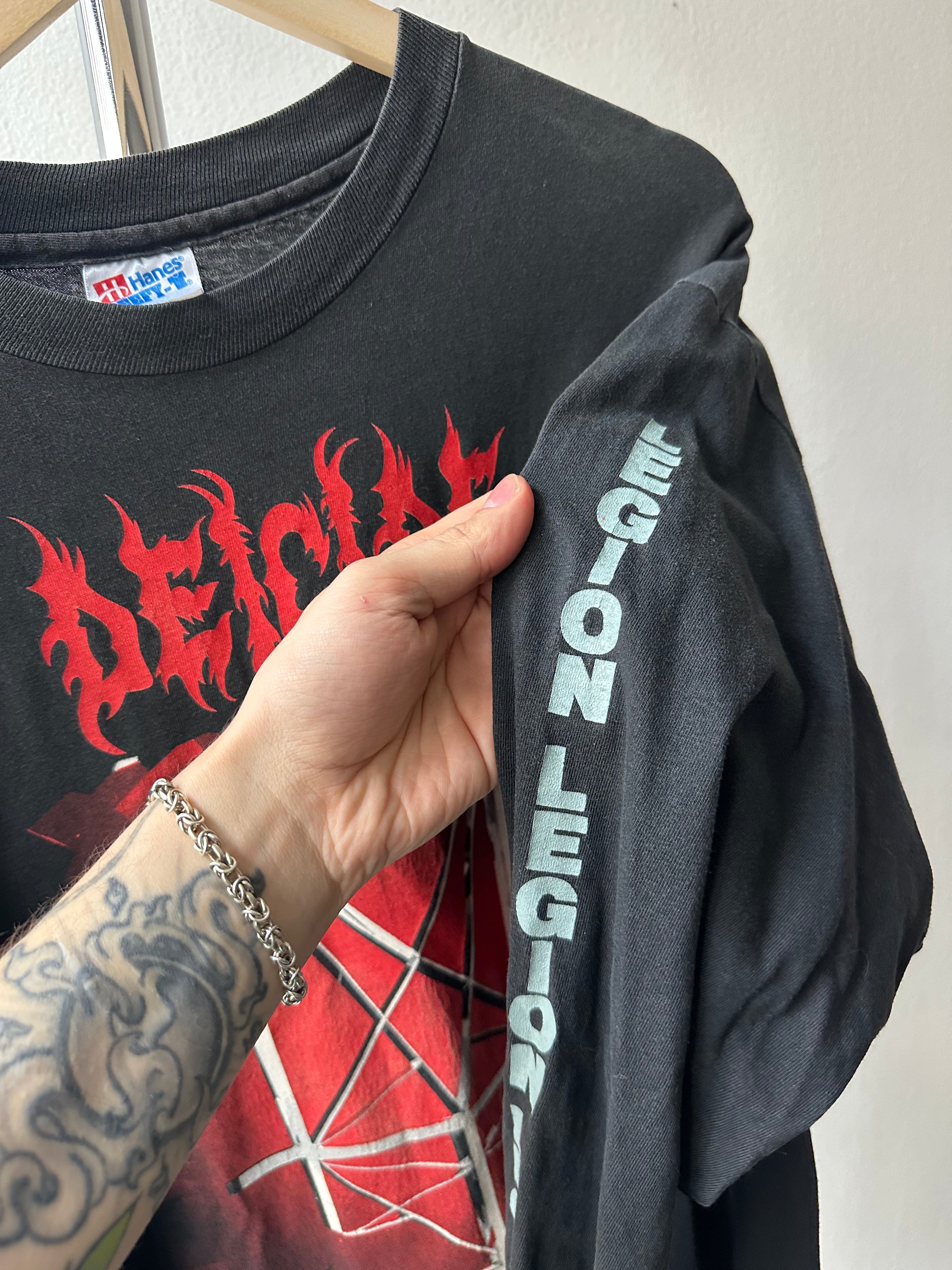 Vintage Deicide “End of God” 1992 Legions Longsleeve t-shirt - size XL