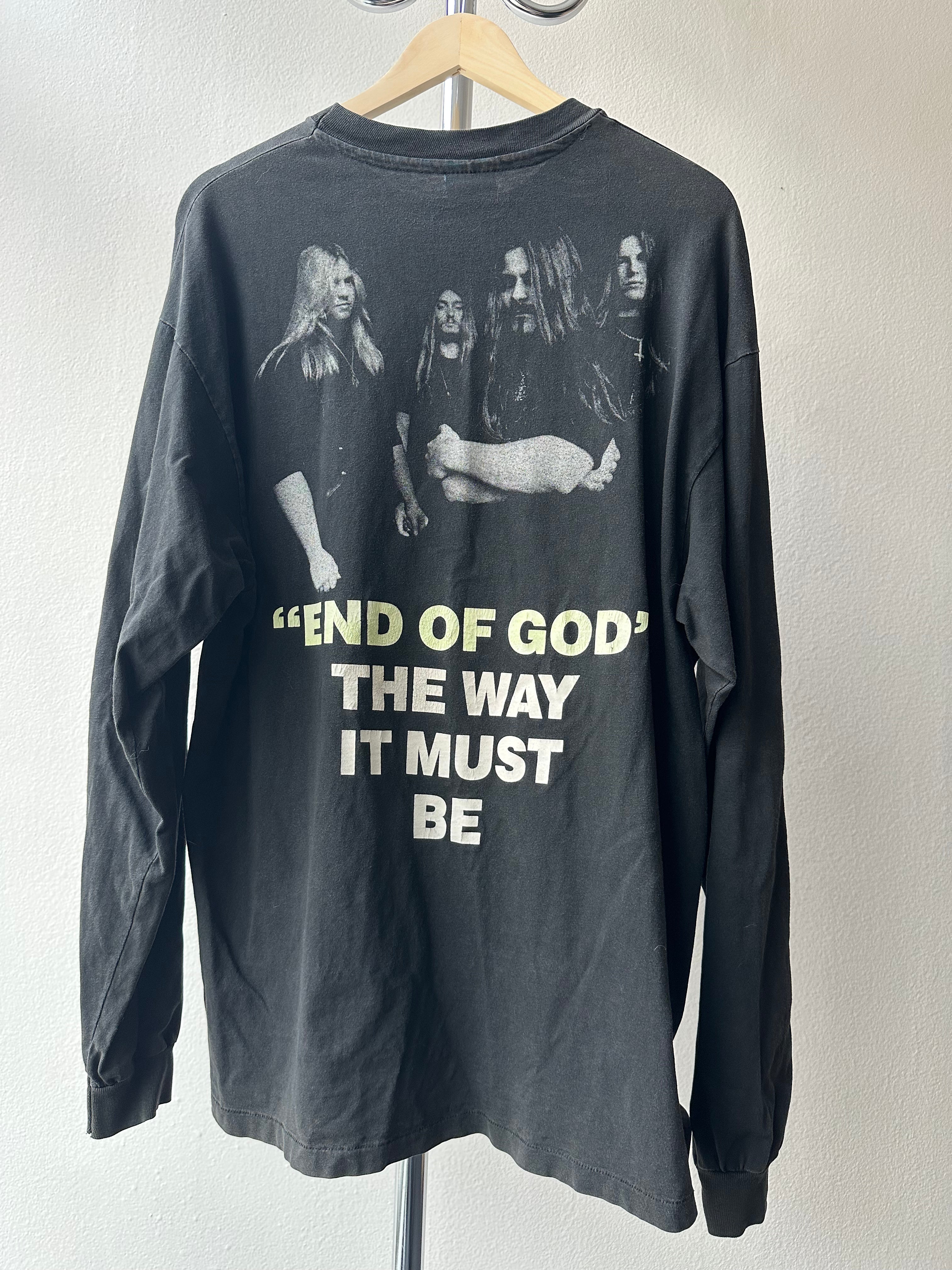Vintage Deicide “End of God” 1992 Legions Longsleeve t-shirt - size XL