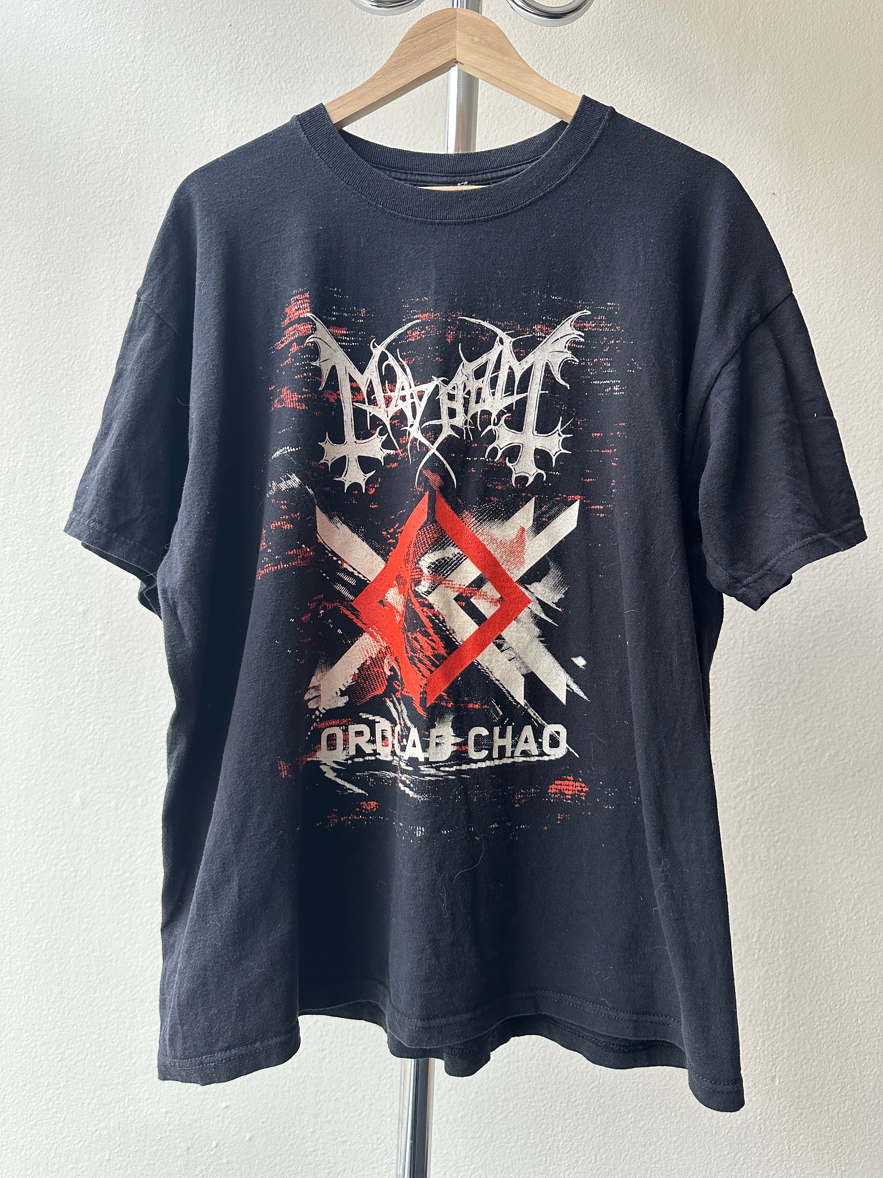 Vintage Mayhem “Ordo Ad Chao” 2007 T-shirt - size XL