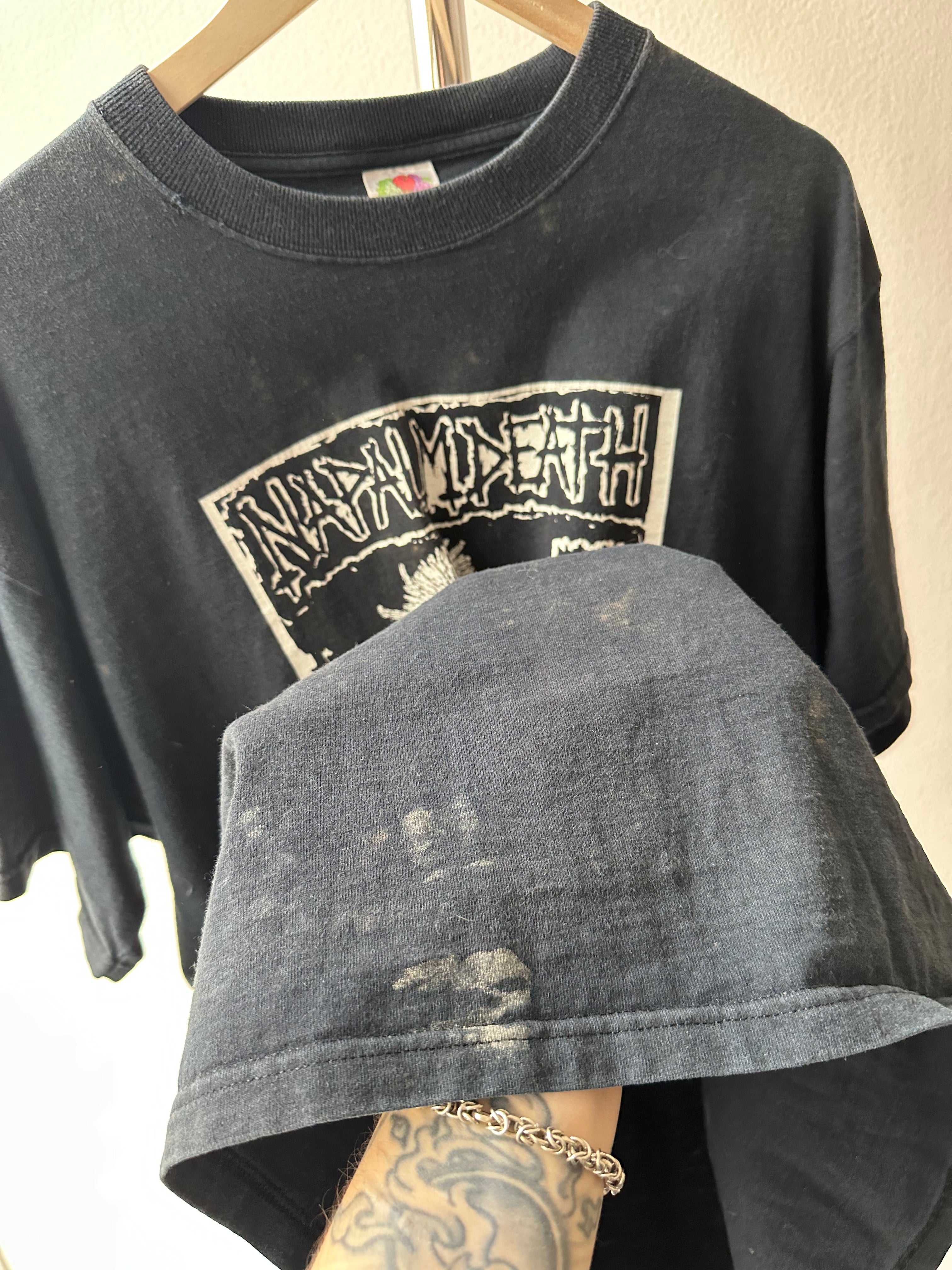 Vintage Napalm Death “S.O.B.” 1999 Tshirt - size XL