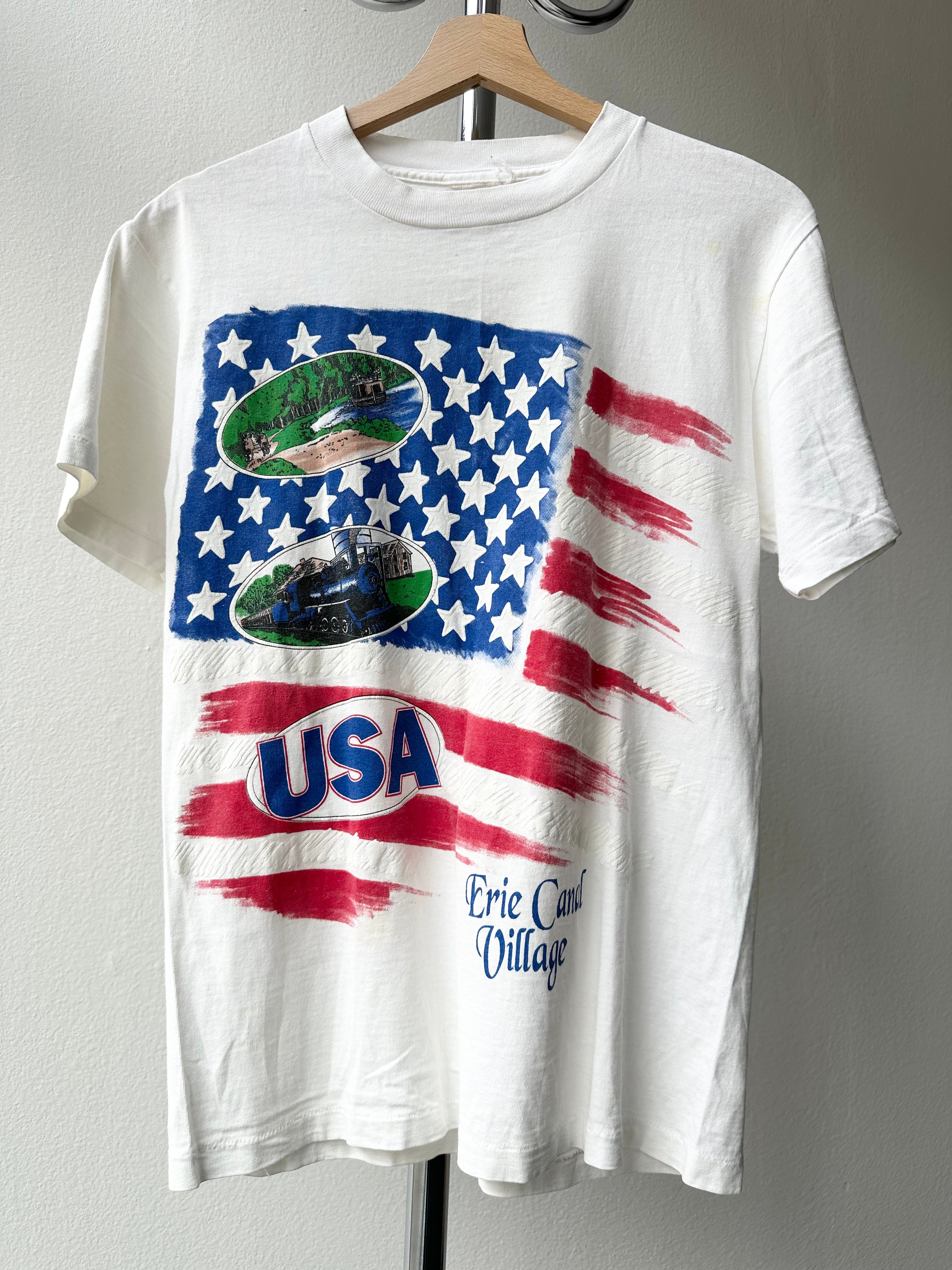 Vintage 1980s USA “Erie Canal Village” T-shirt - size M