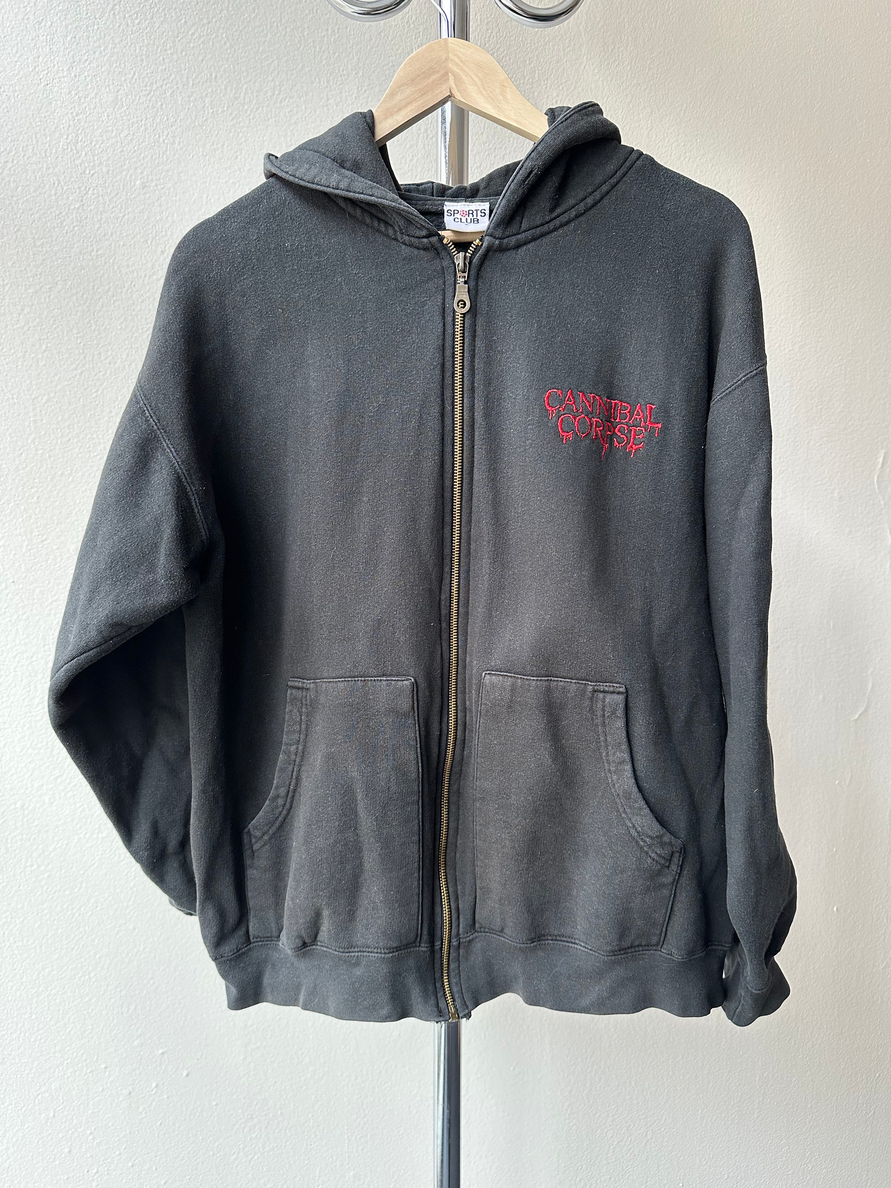 Vintage Cannibal Corpse "Butchered at Birth" 2007 Hoodie - size L