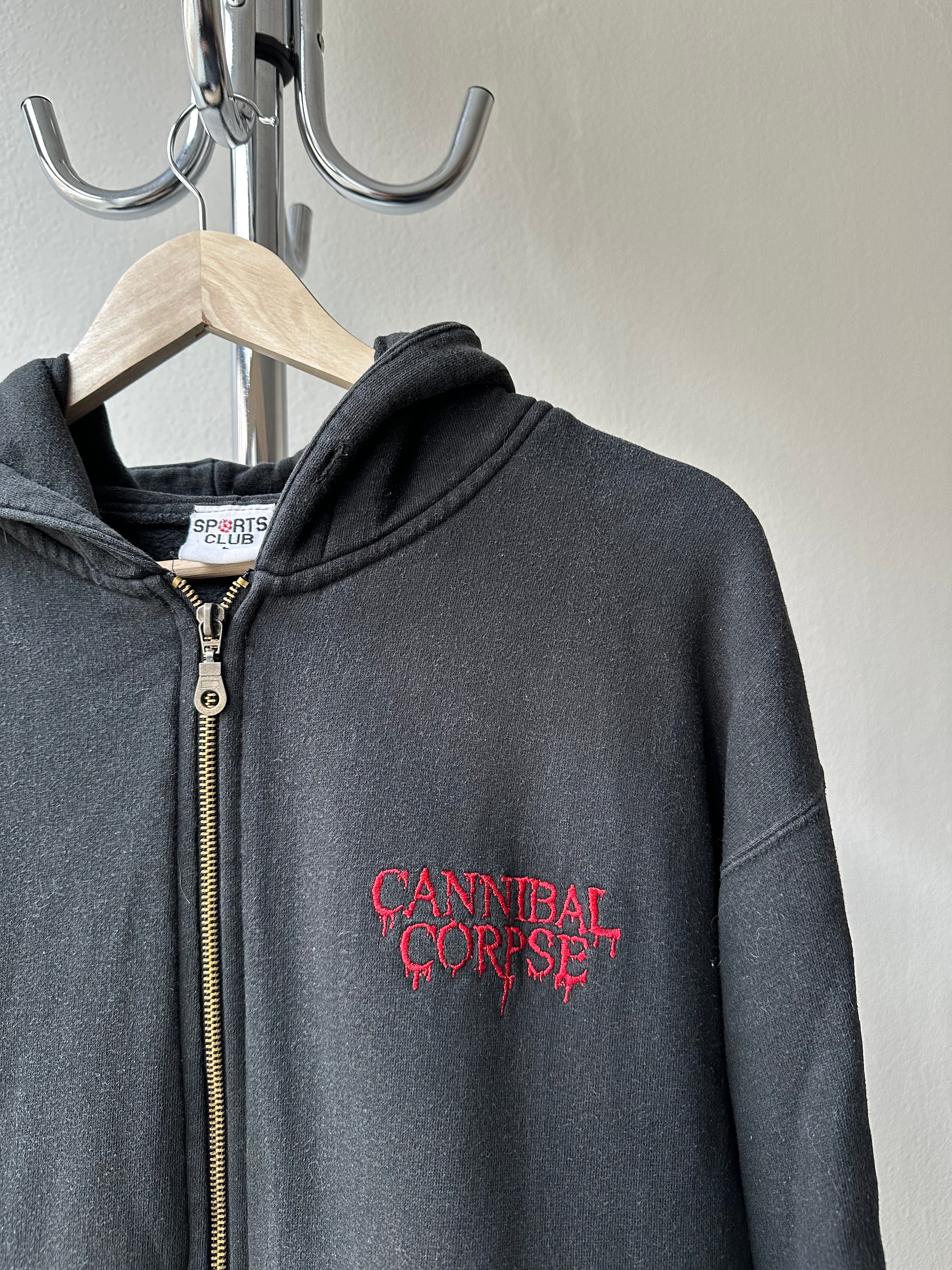 Vintage Cannibal Corpse "Butchered at Birth" 2007 Hoodie - size L