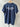 Vintage 1980s Navy "Junior" T-shirt - size L