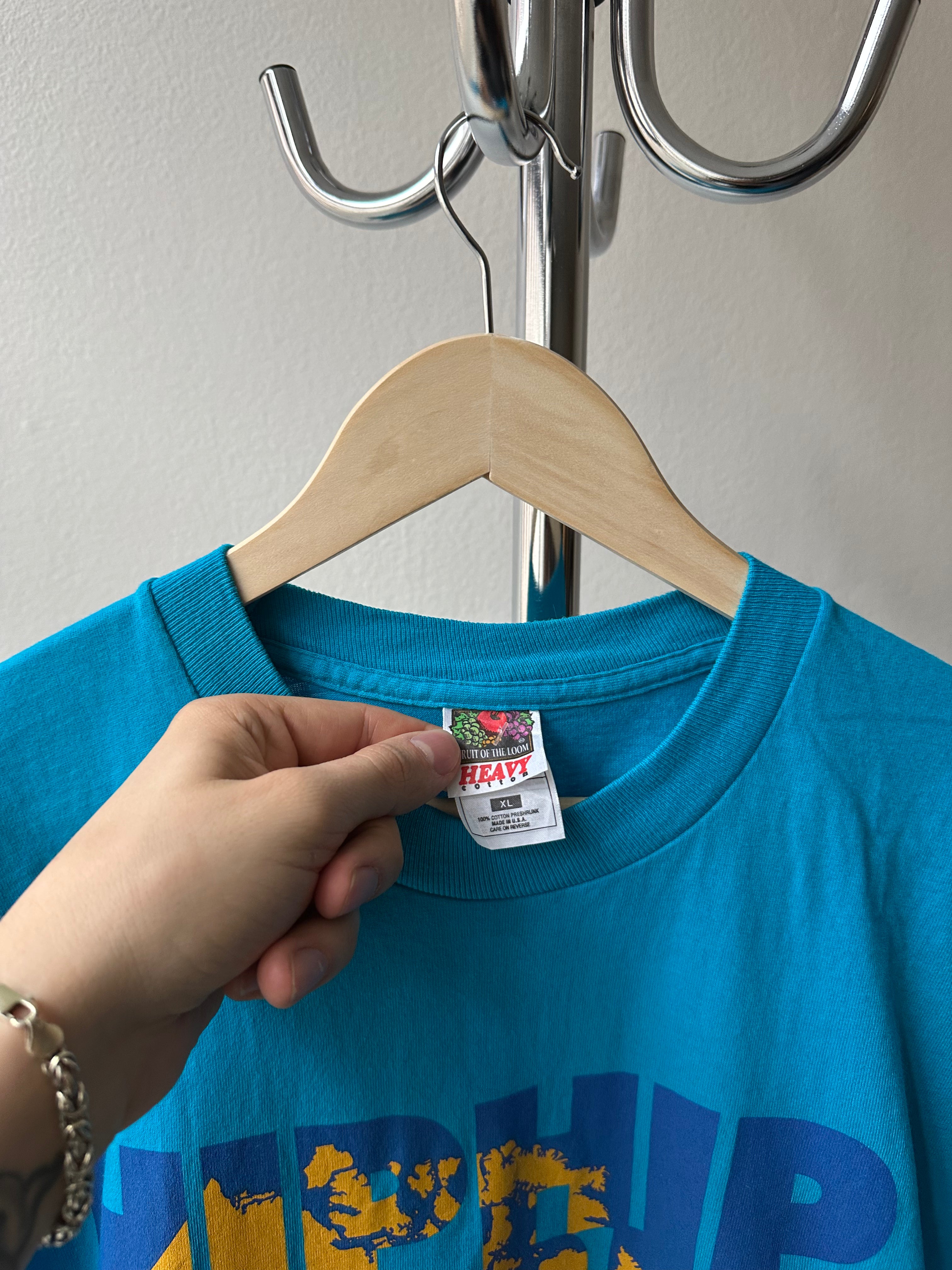 Vintage 1990s "Let's Walk" T-shirt - size XL