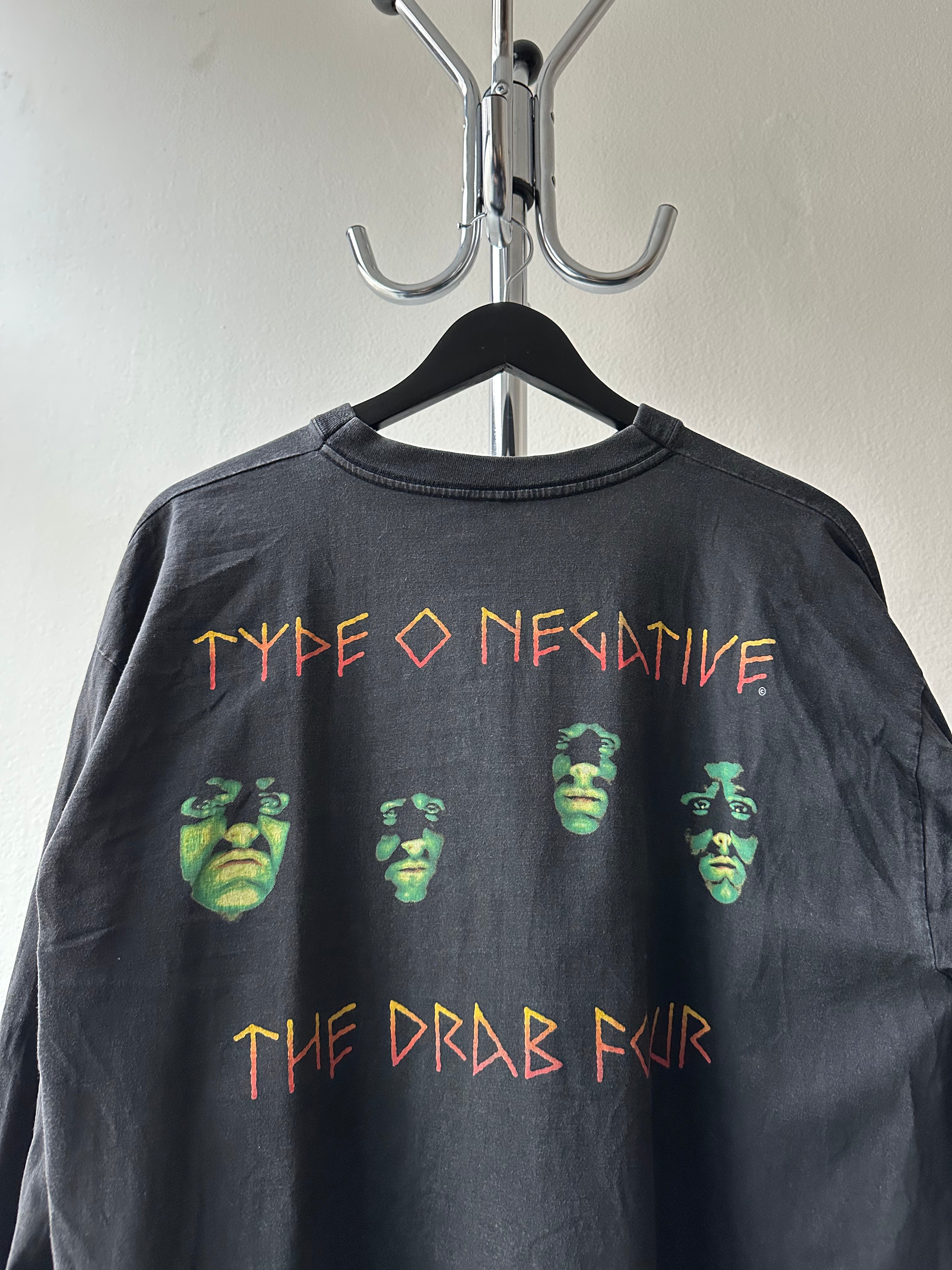 Vintage Type O Negative “October Rust” 1996 Longsleeve Tee - size XL
