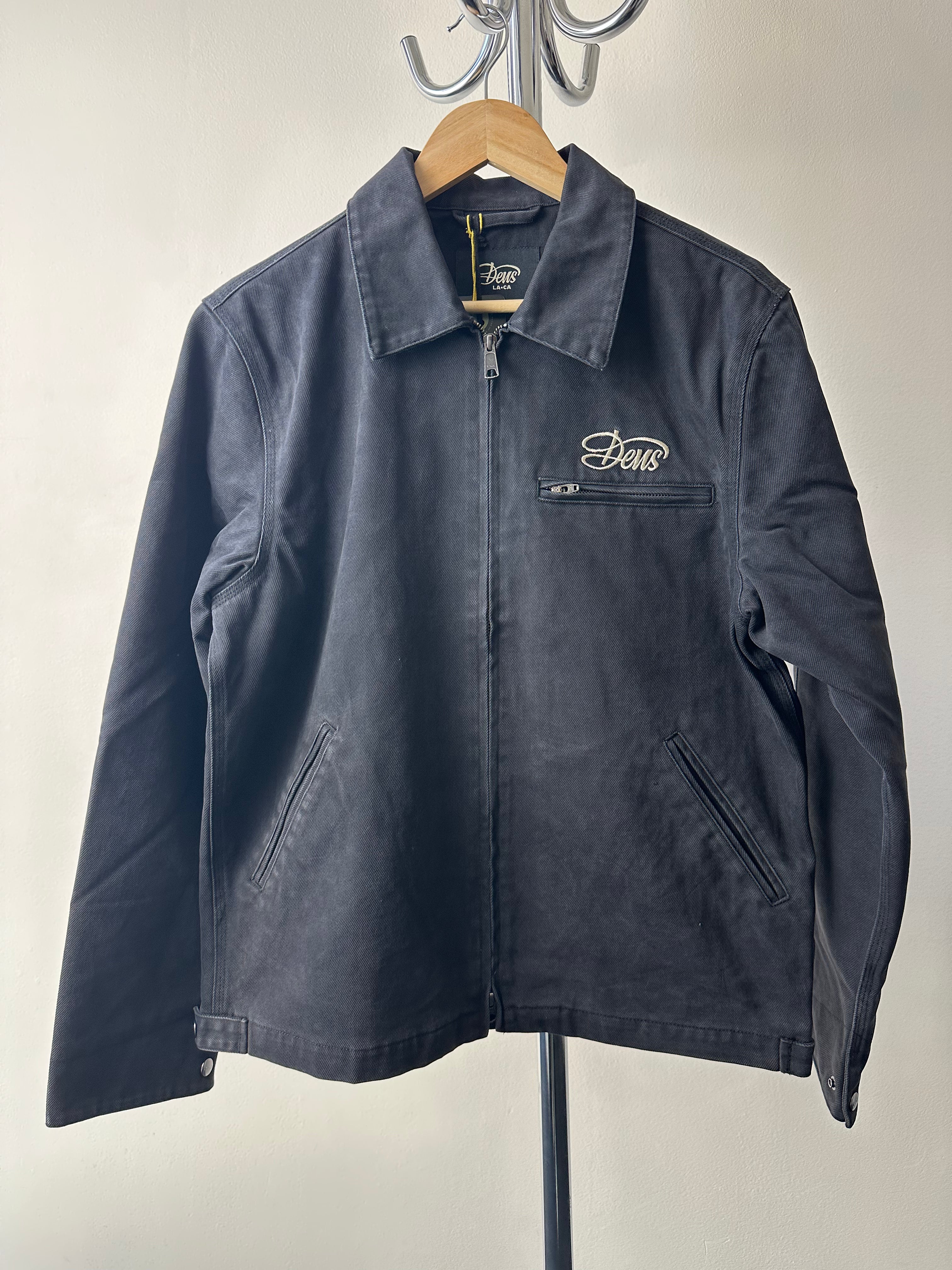 Deus Ex Machina Workwear Overdye Jacket (Anthracite)