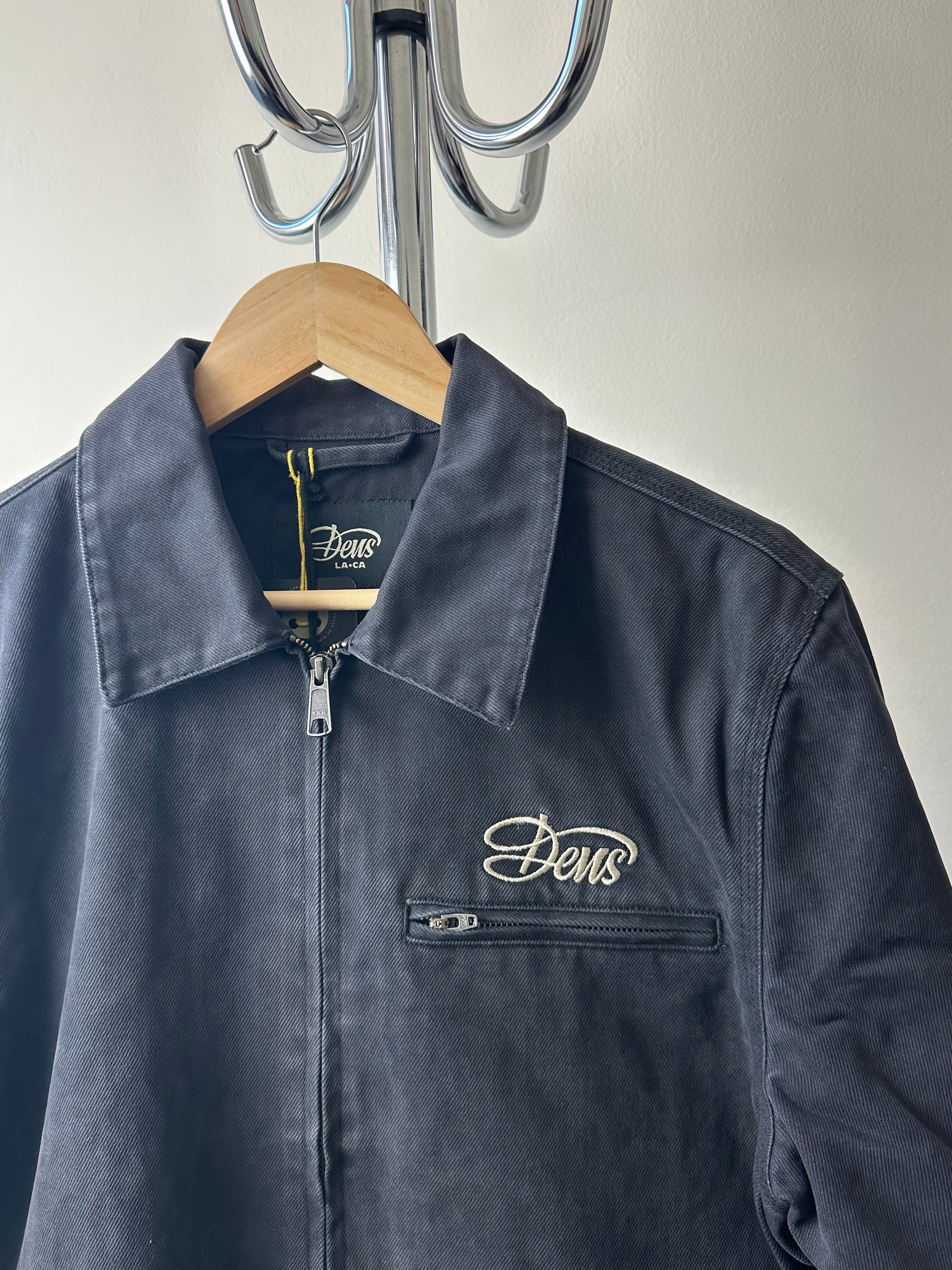 Deus Ex Machina Workwear Overdye Jacket (Anthracite)
