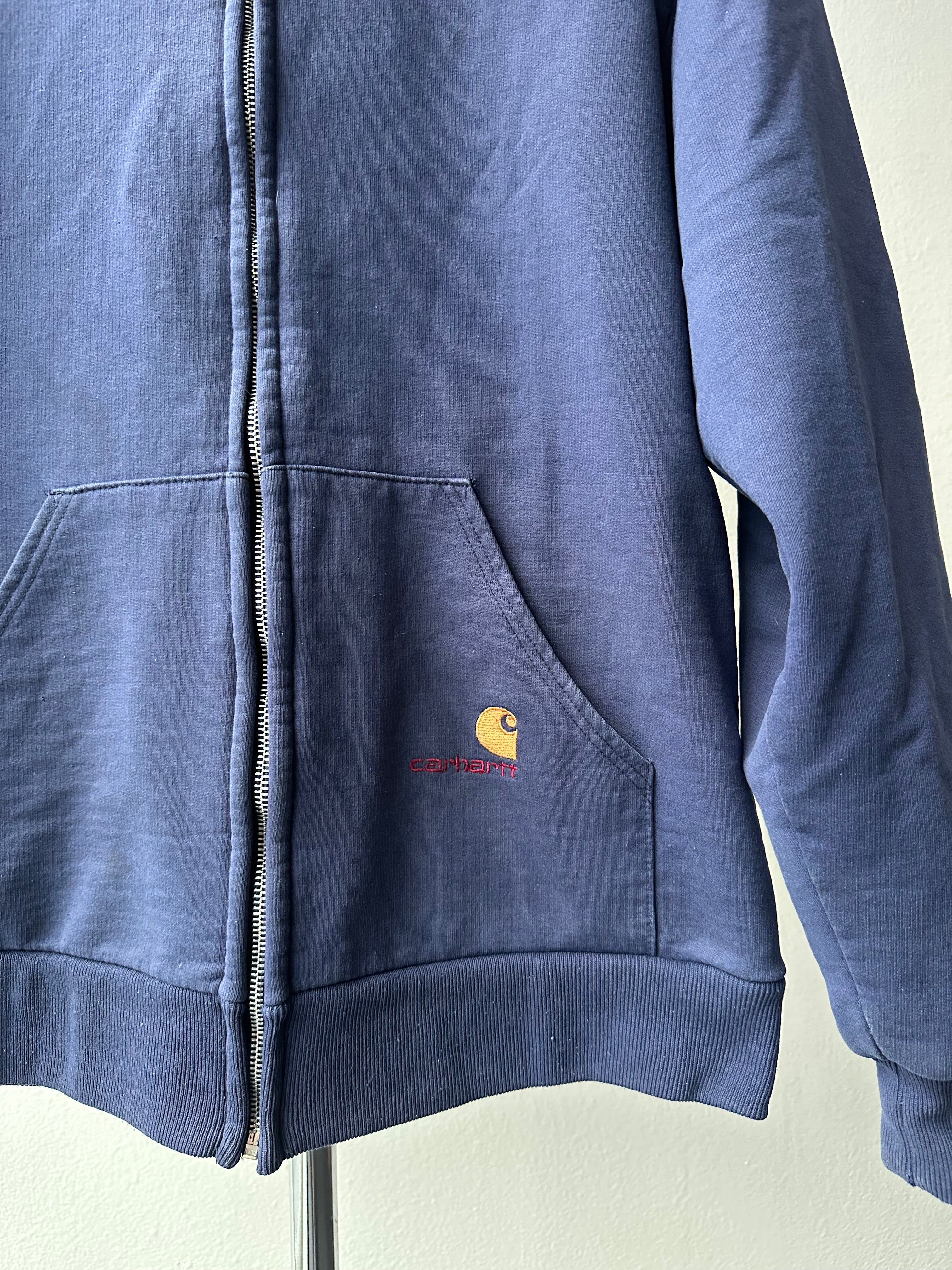 Vintage 1990s Carhartt Zip-Up Hoodie - size L/XL