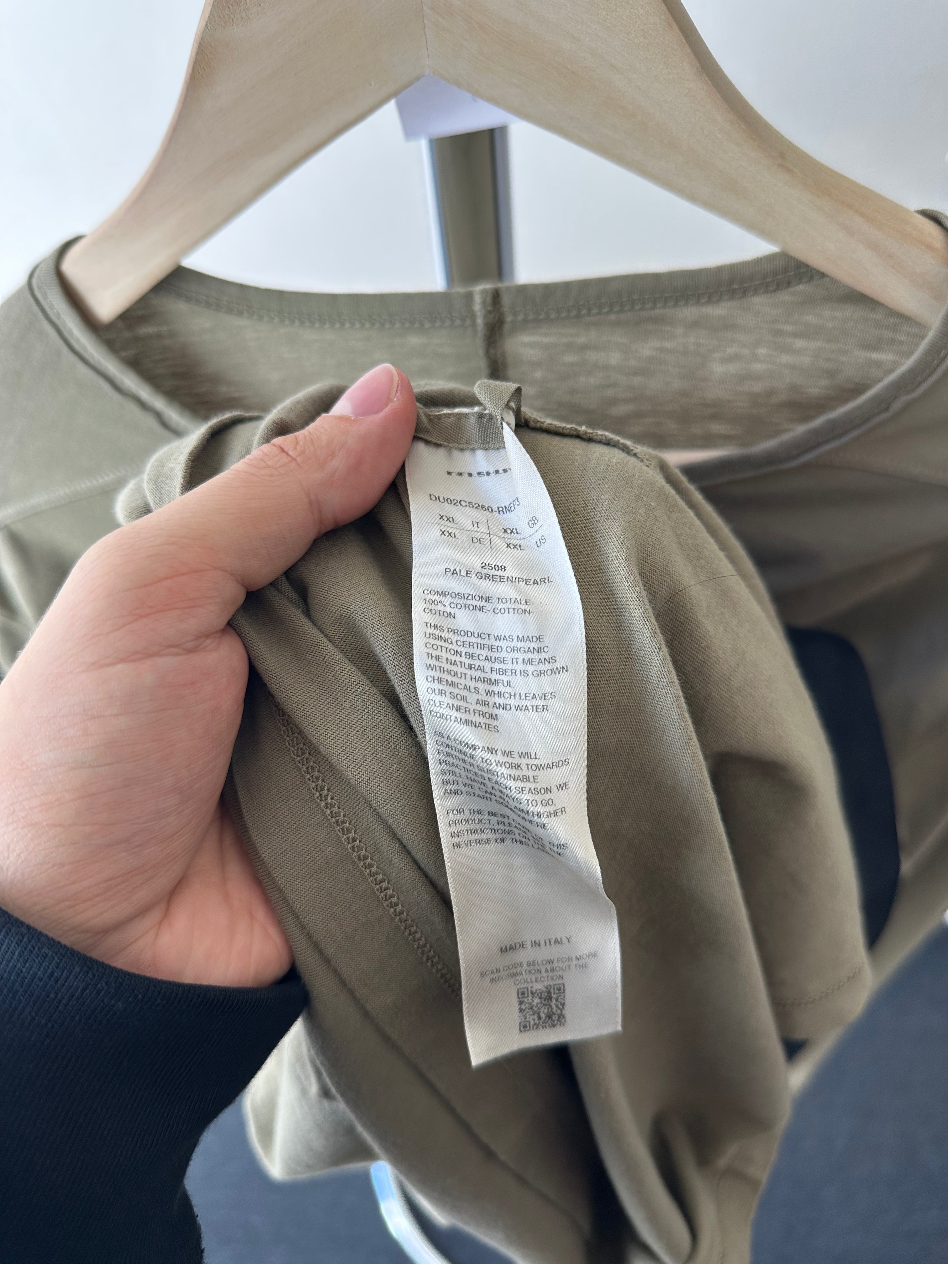 Rick Owens "Pentagram" Longsleeve T-shirt - size L