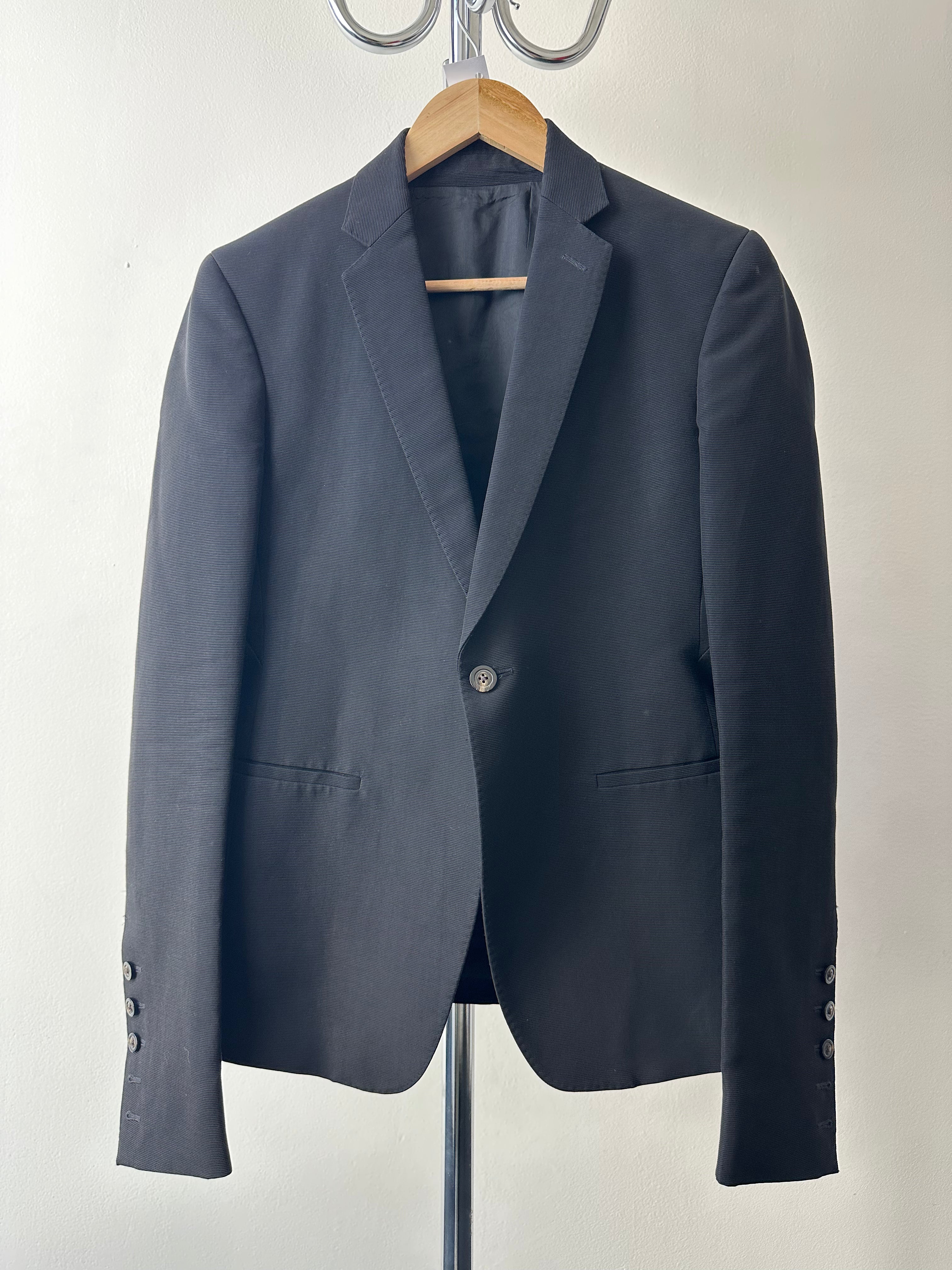 Rick Owens SS18 Dirt Structured Blazer - size 50
