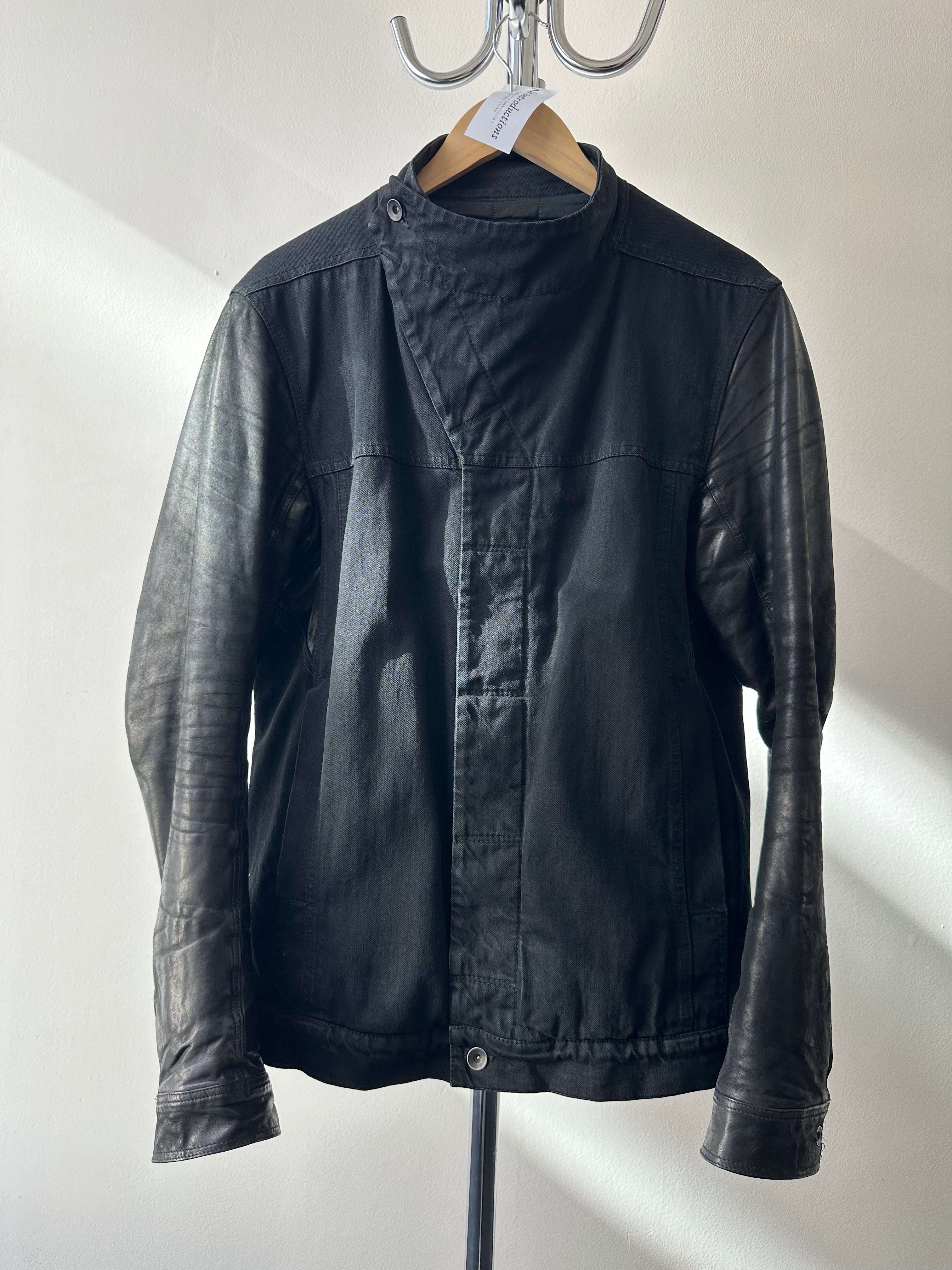 Rick Owens DRKSHDW FW14 — Asymmetrical Slave Jacket - size L