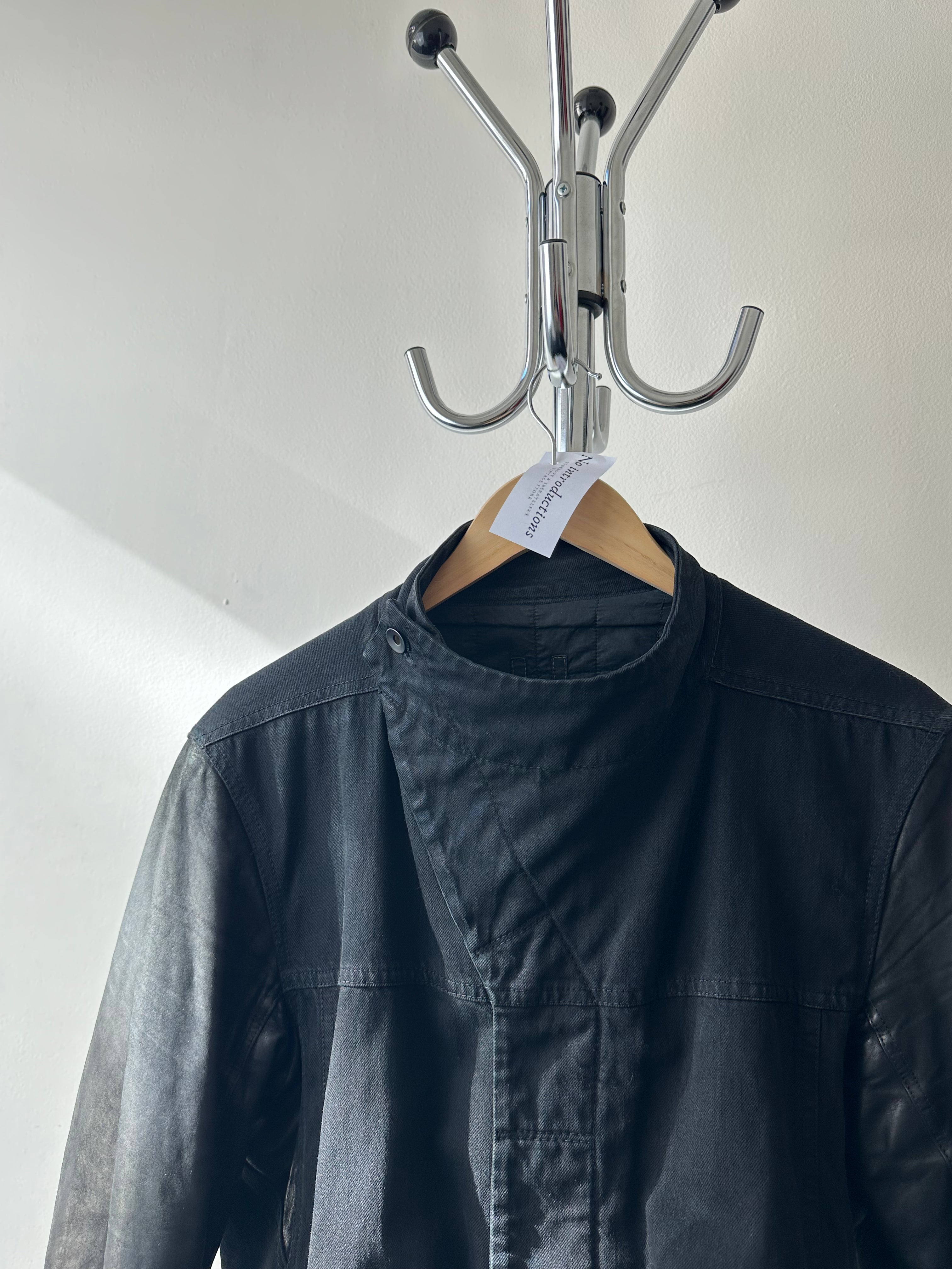Rick Owens DRKSHDW FW14 — Asymmetrical Slave Jacket - size L