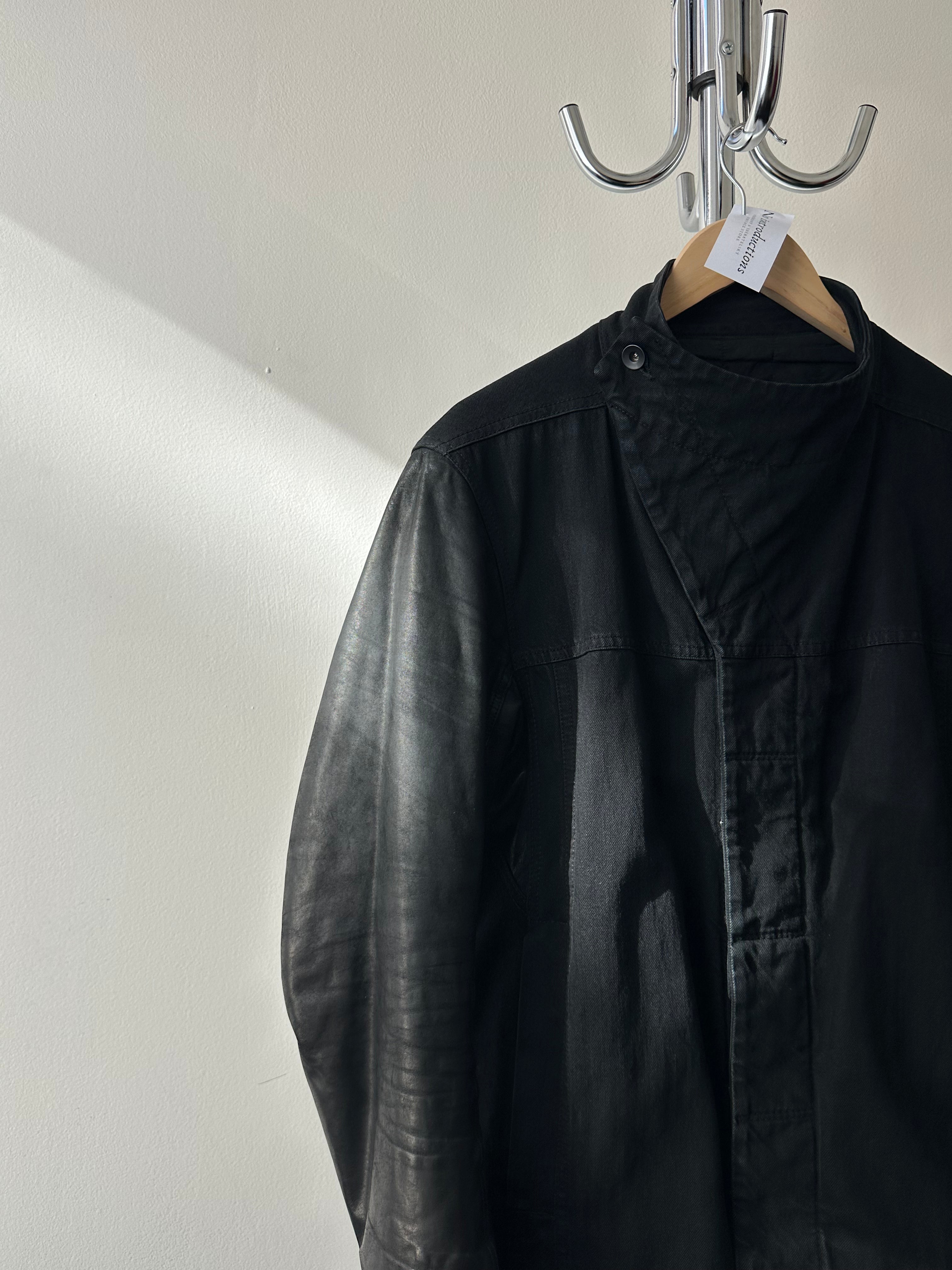 Rick Owens DRKSHDW FW14 — Asymmetrical Slave Jacket - size L