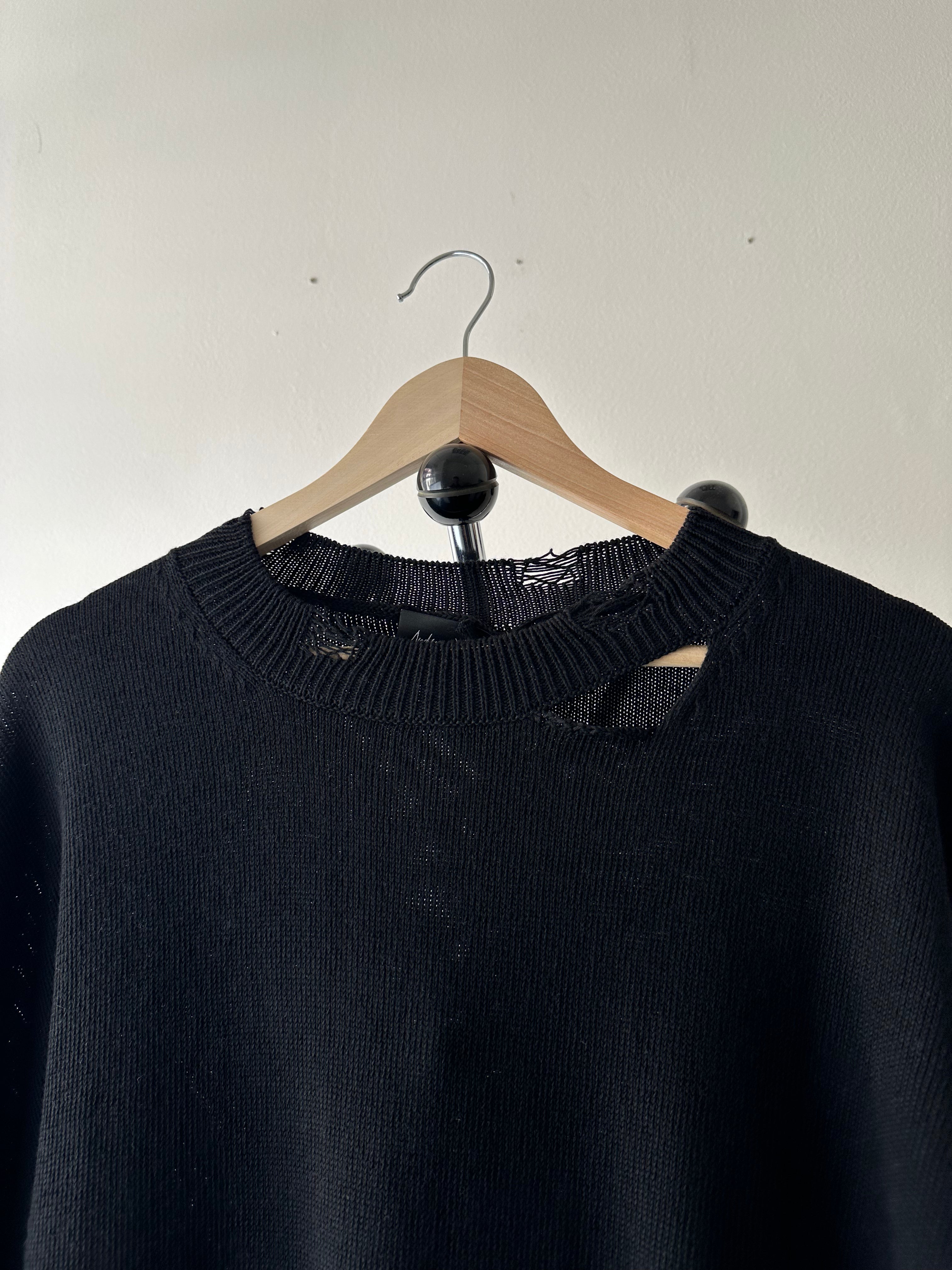 Andrea Ya’aqov "Distressed" Heavy Knit - size L