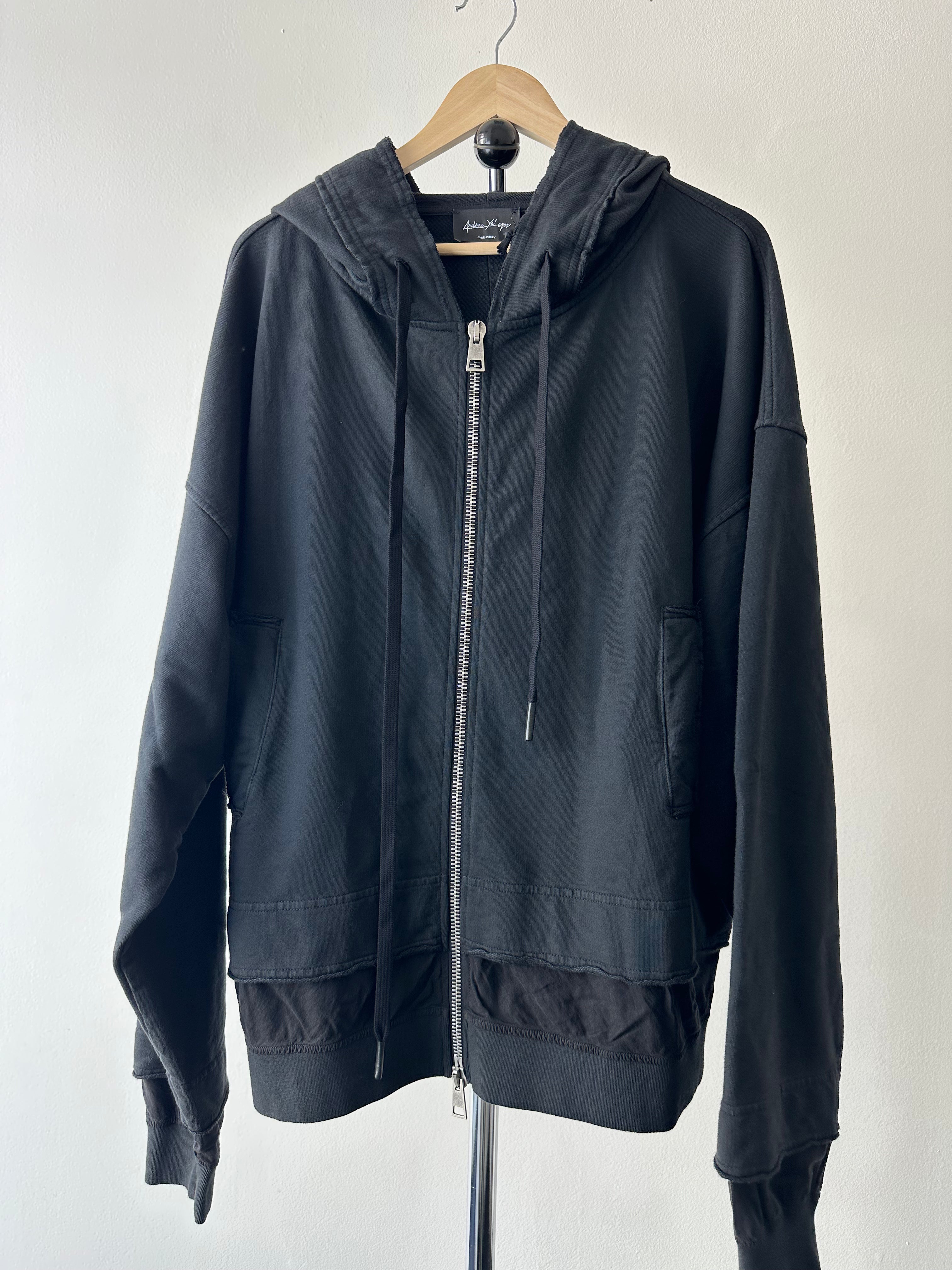 Andrea Ya’aqov Layered Oversized Hoodie - size S
