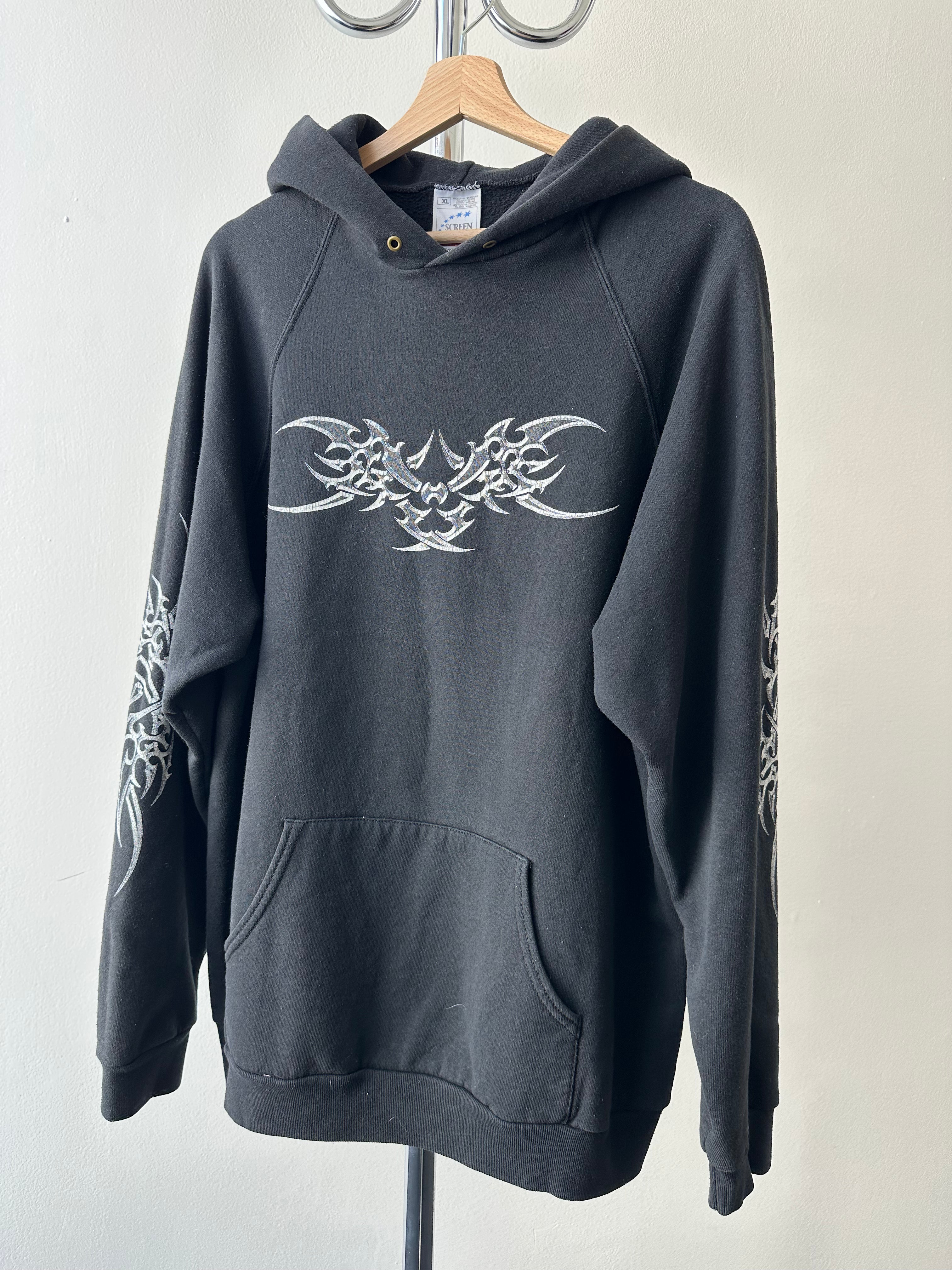 1990s Tribal Vintage Oversized Hoodie - size XL