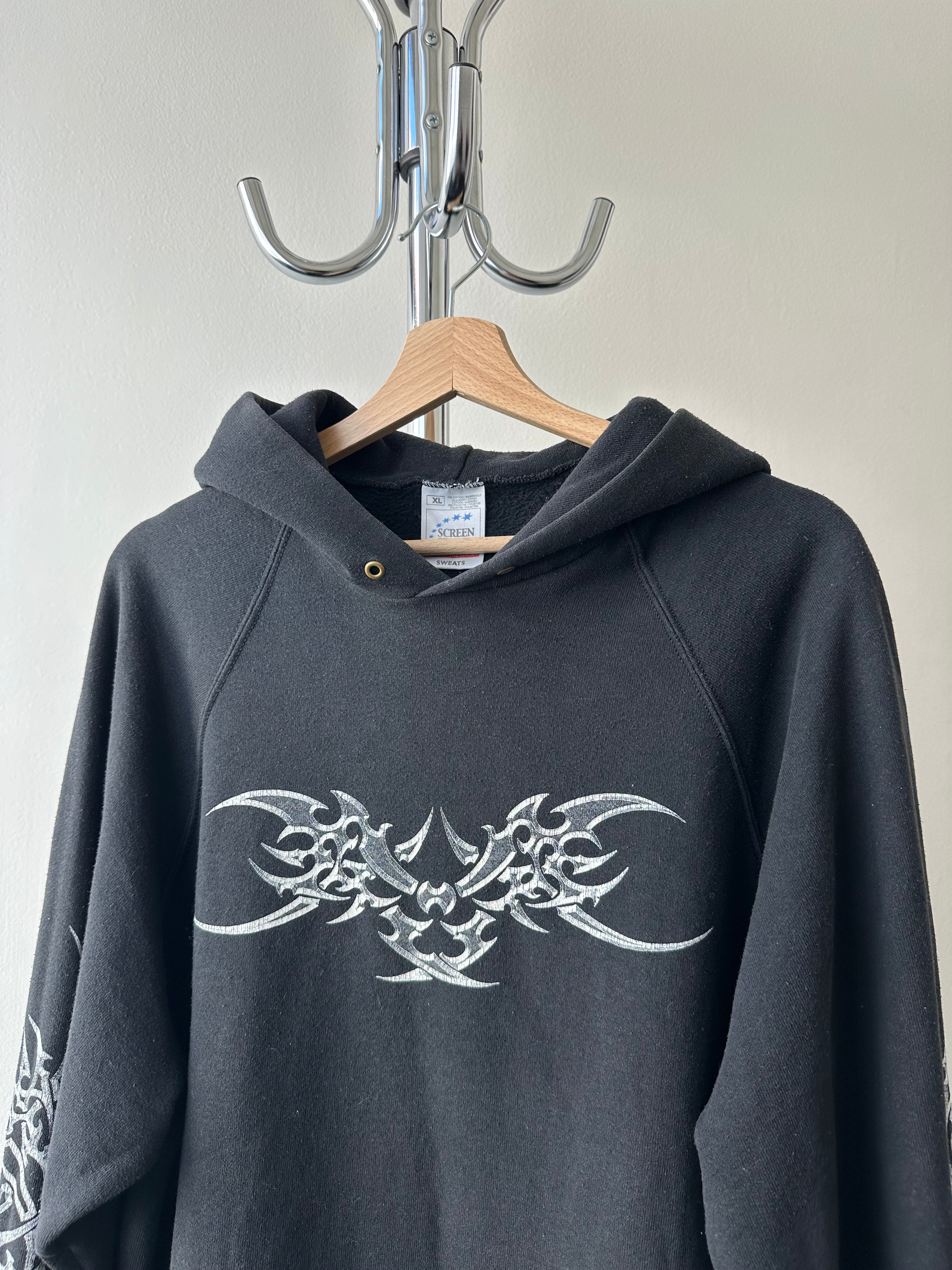 1990s Tribal Vintage Oversized Hoodie - size XL