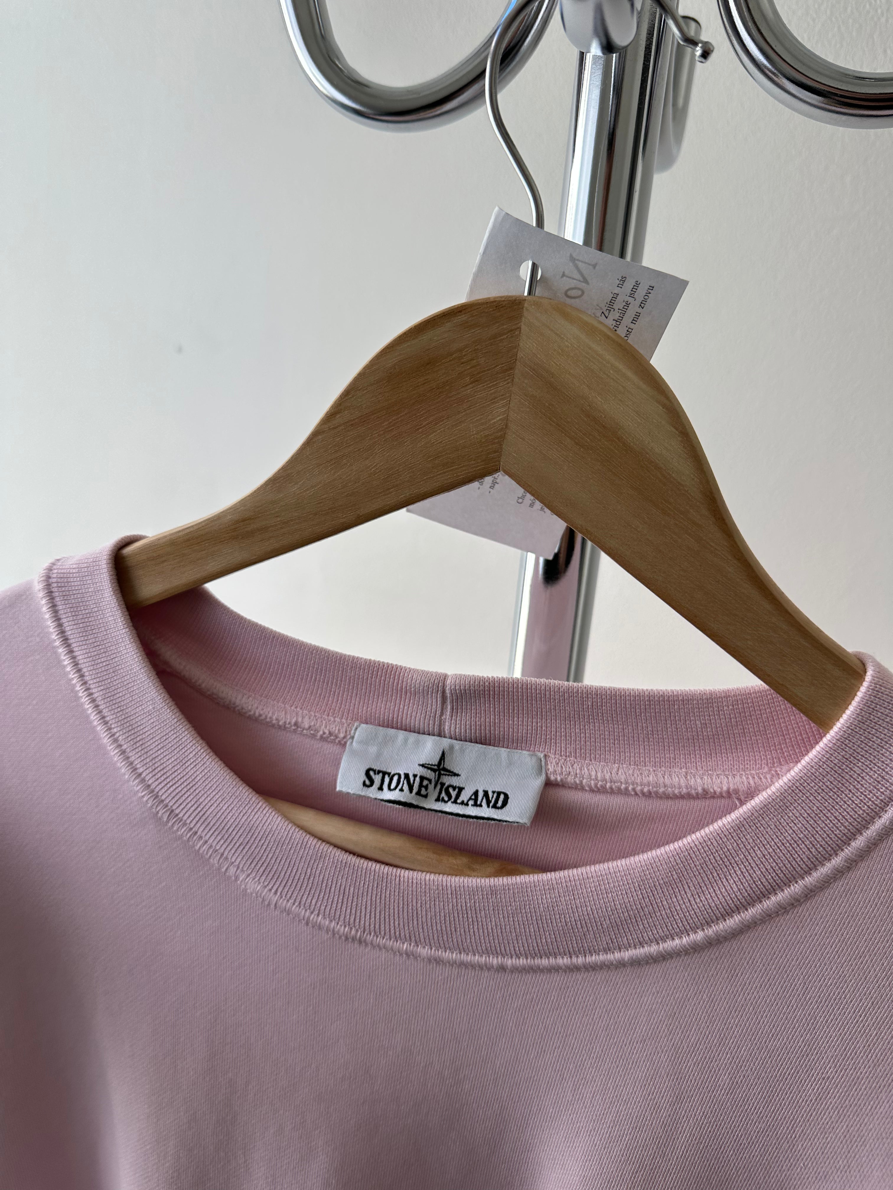 Stone Island "Baby Pink" Oversized Crewneck - size XL