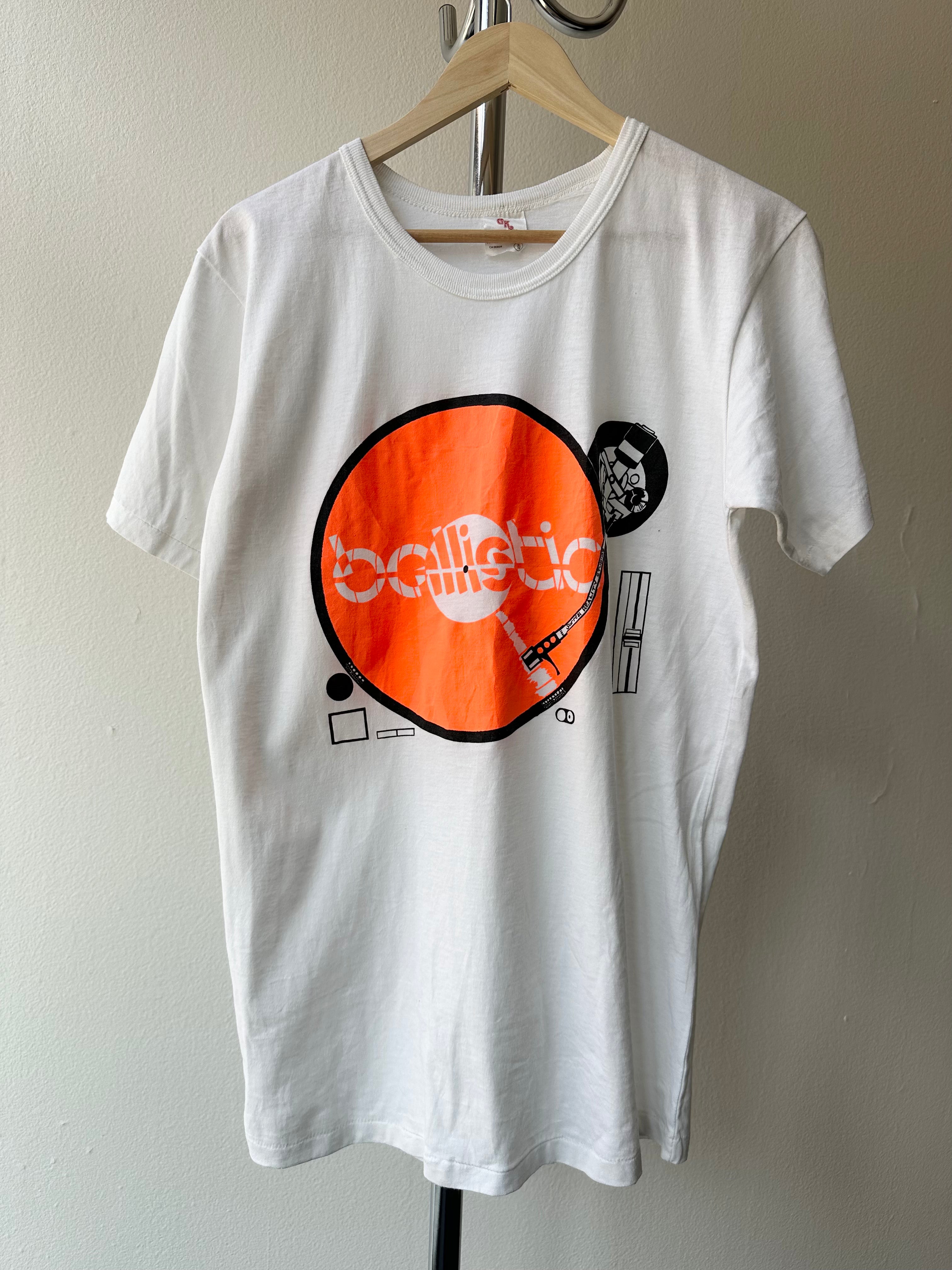 Vintage 1990s Ballistic Records T-shirt - size M/L