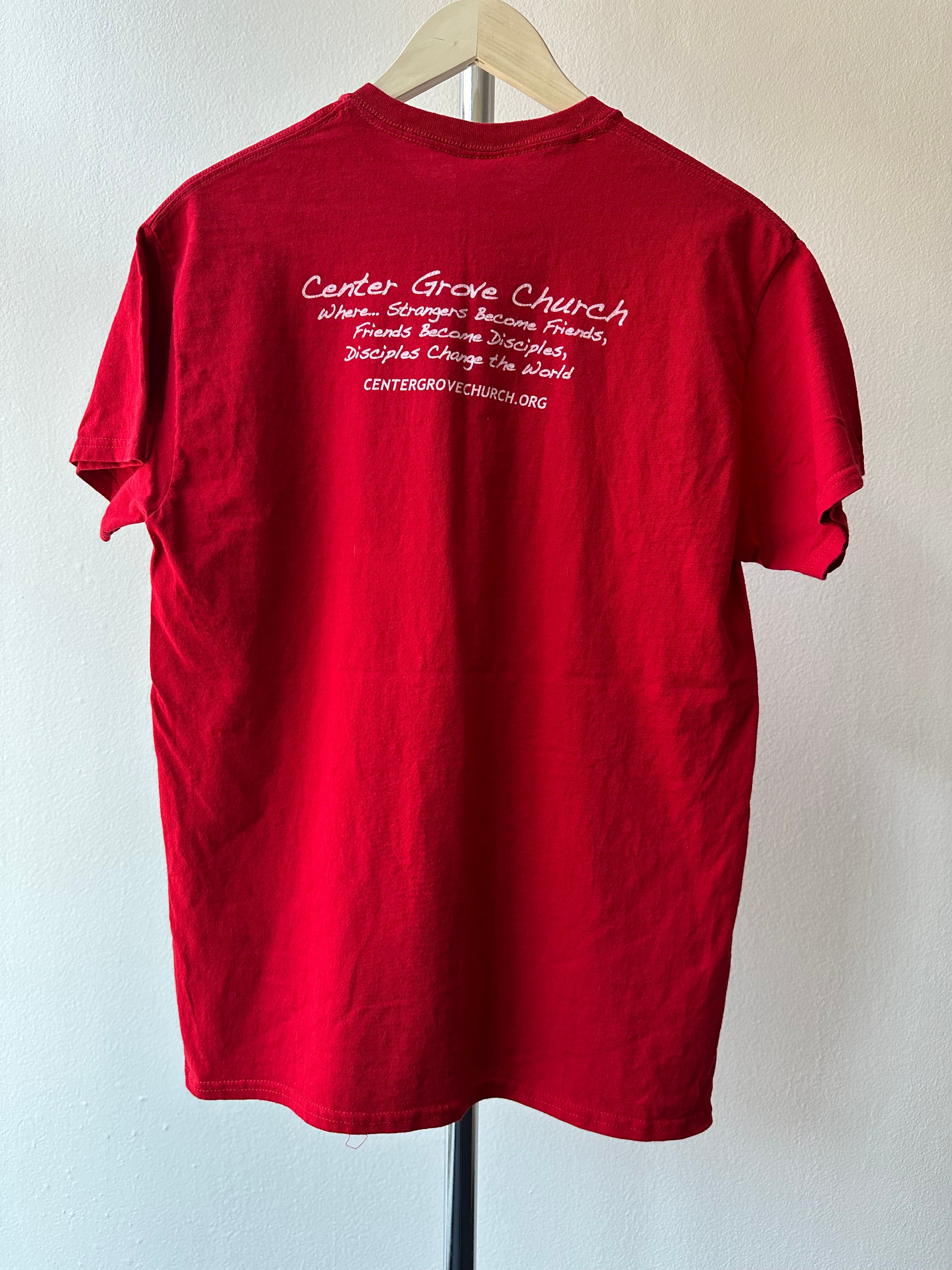 Vintage "Center Grove Church" 00s T-shirt - size M